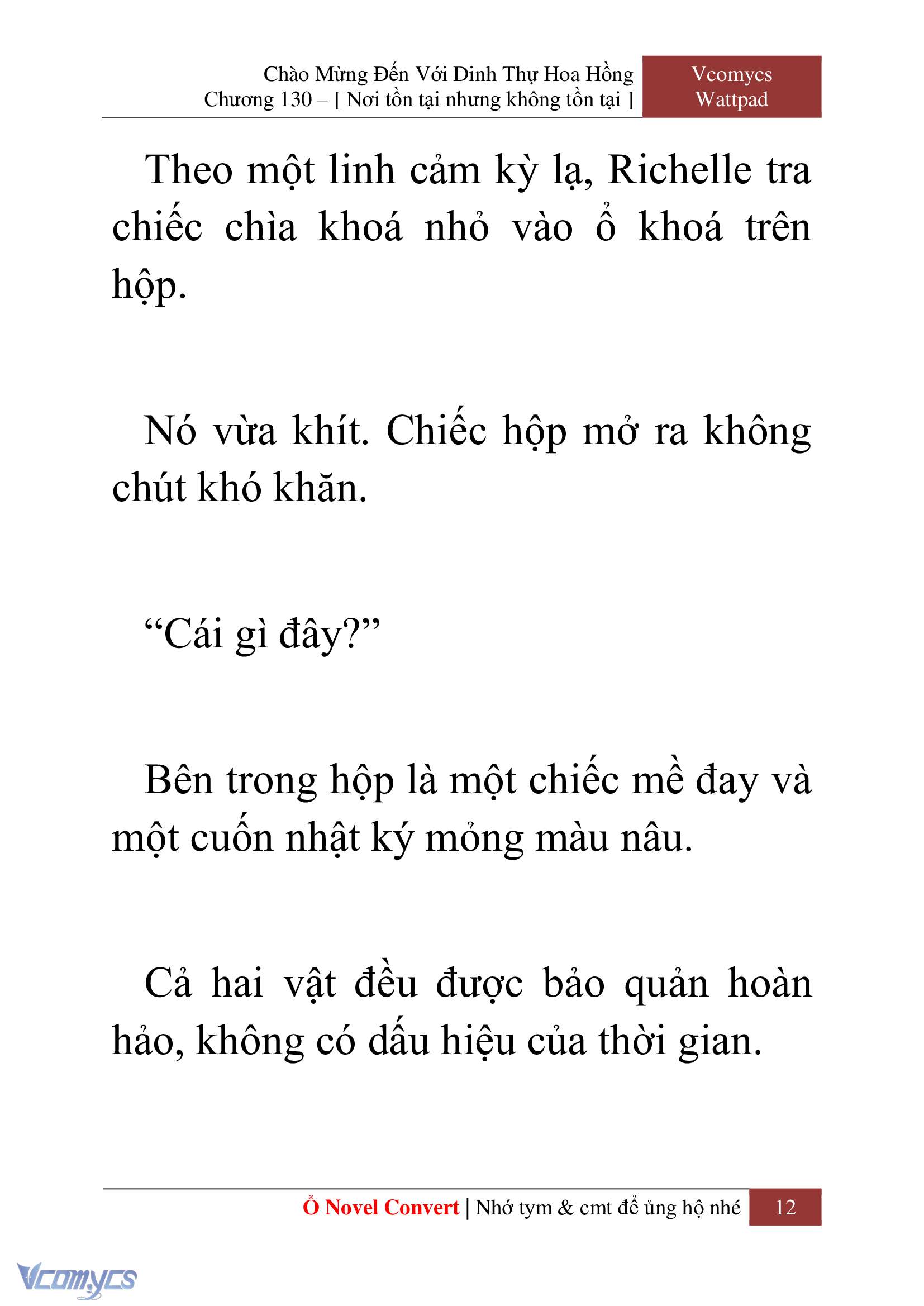 [Novel] Chào Mừng Đến Với Dinh Thự Hoa Hồng Chap 130 - Trang 2