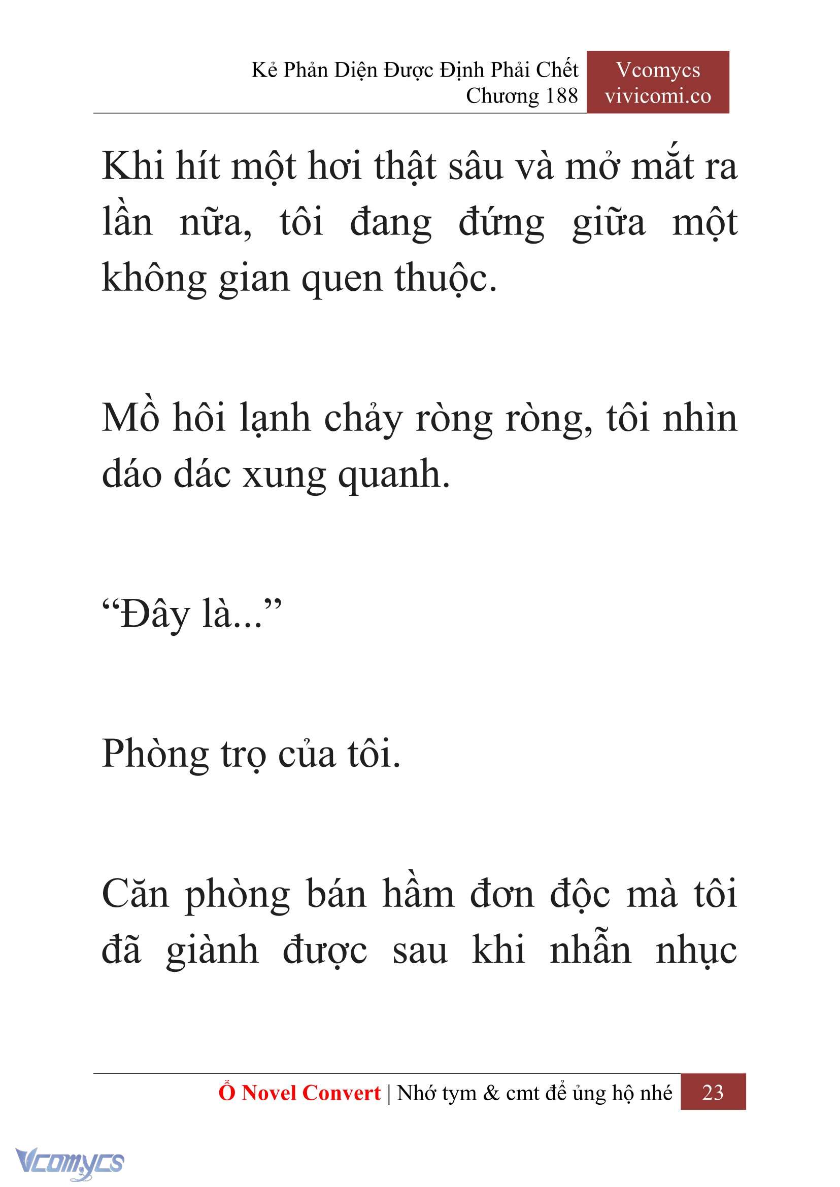 [Novel] Kẻ Phản Diện Được Định Phải Chết Chap 188 - Trang 2