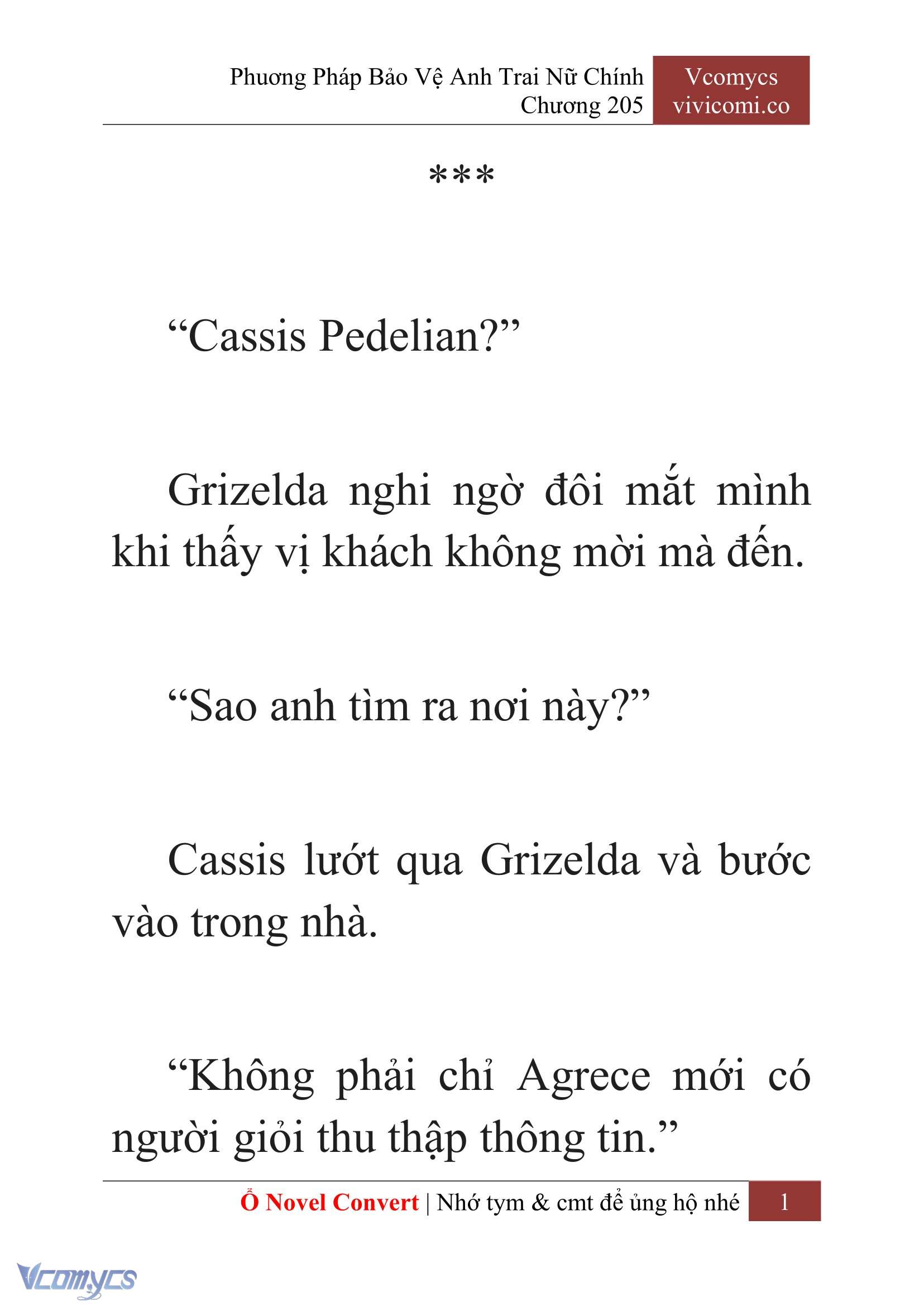 [Novel] Phương Pháp Bảo Vệ Anh Trai Nữ Chính Chap 205 - Trang 2