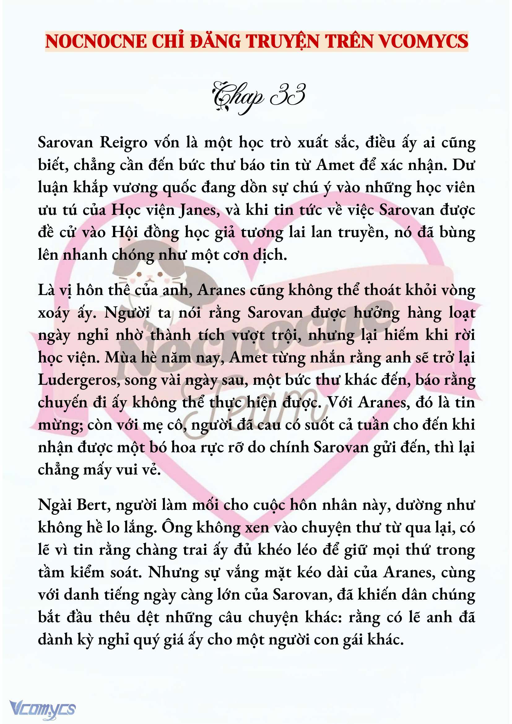 [NOVEL] CÁ RỪNG KHÔN NGOAN Chap 33 - Next Chap 34