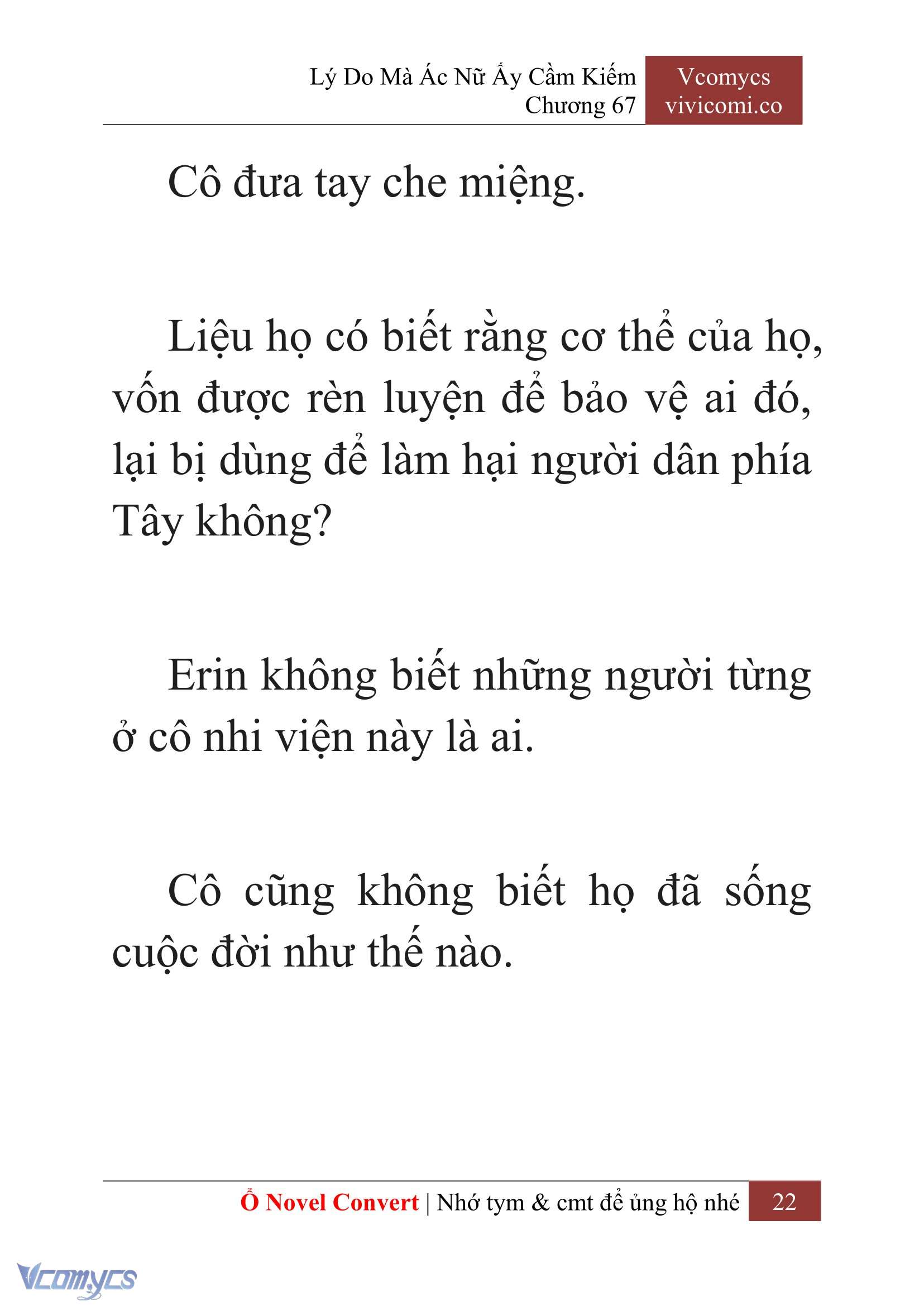 [Novel] Lý Do Mà Ác Nữ Ấy Cầm Kiếm Chap 67 - Next Chap 68