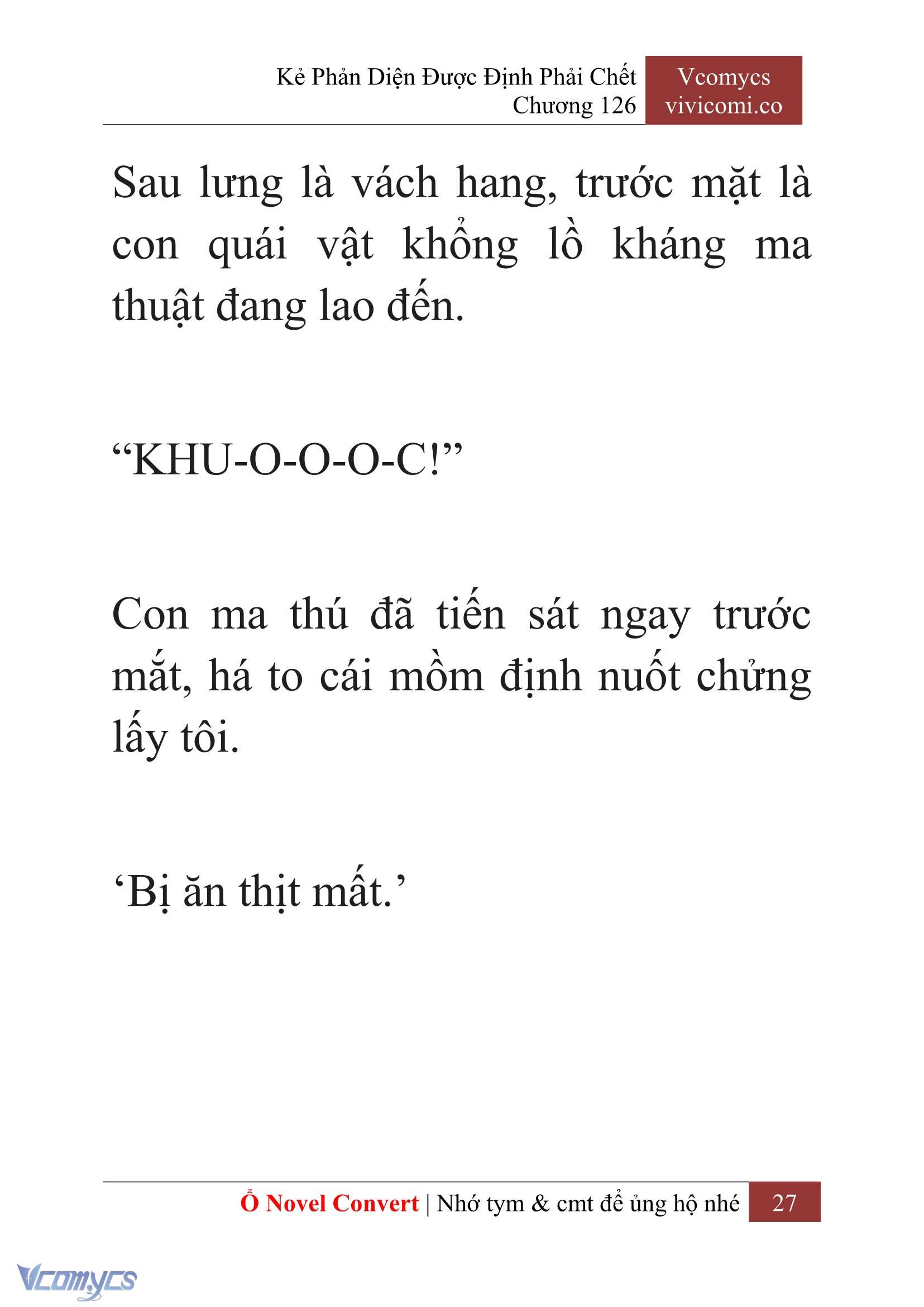 [Novel] Kẻ Phản Diện Được Định Phải Chết Chap 126 - Trang 2