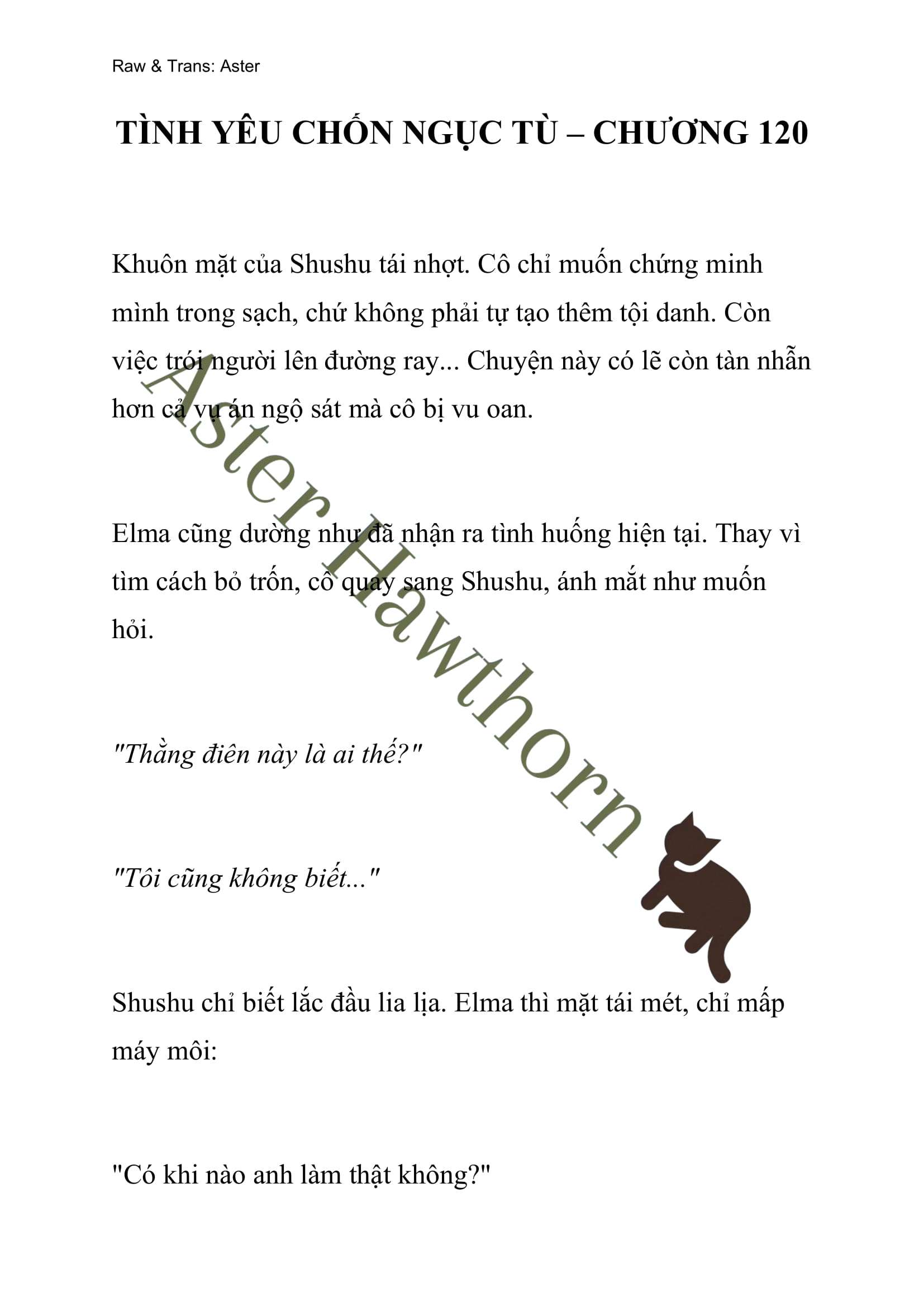 [NOVEL] Tình Yêu Chốn Ngục Tù Chap 120 - Next Chap 121