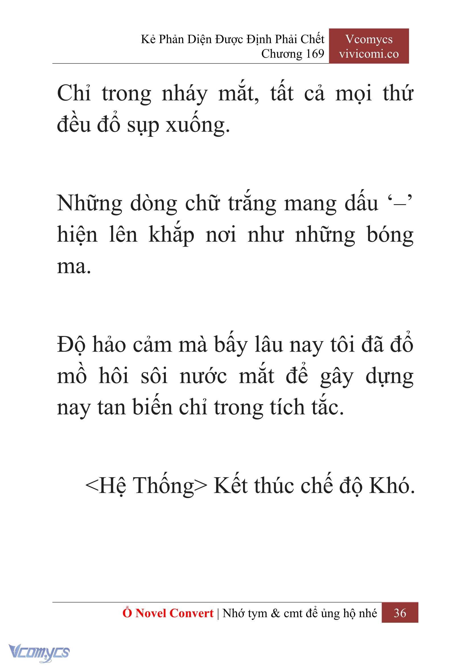 [Novel] Kẻ Phản Diện Được Định Phải Chết Chap 169 - Trang 2