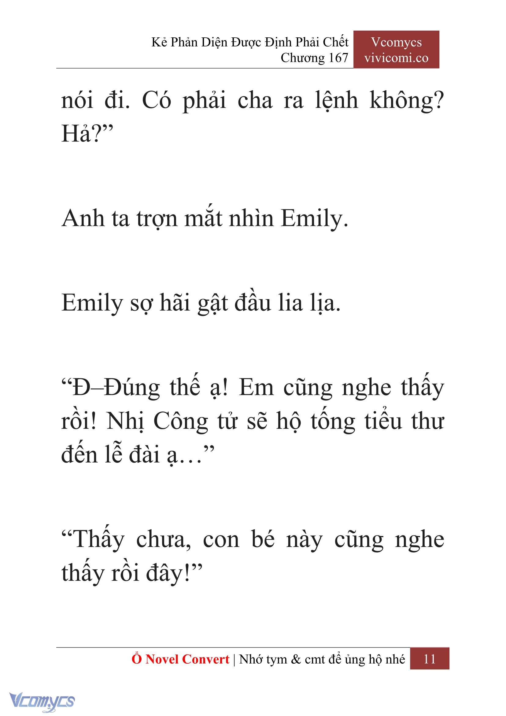 [Novel] Kẻ Phản Diện Được Định Phải Chết Chap 167 - Trang 2