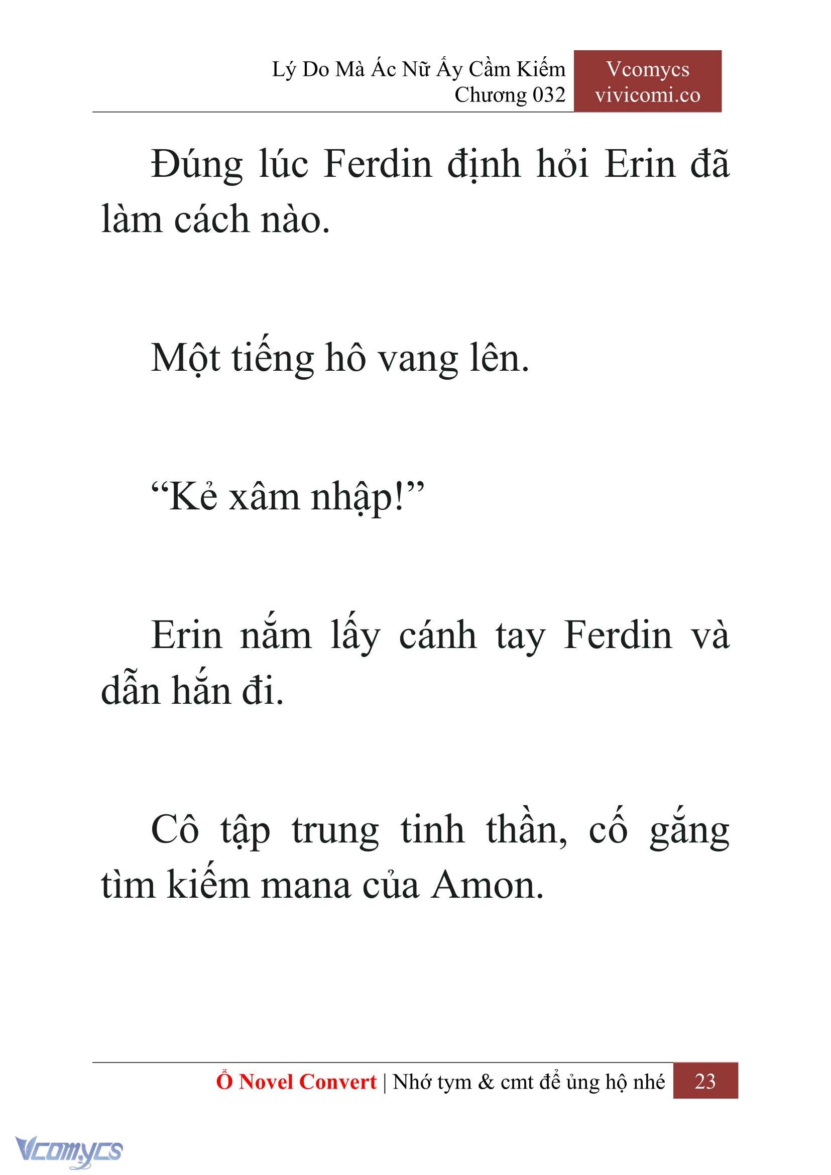 [Novel] Lý Do Mà Ác Nữ Ấy Cầm Kiếm Chap 32 - Trang 2