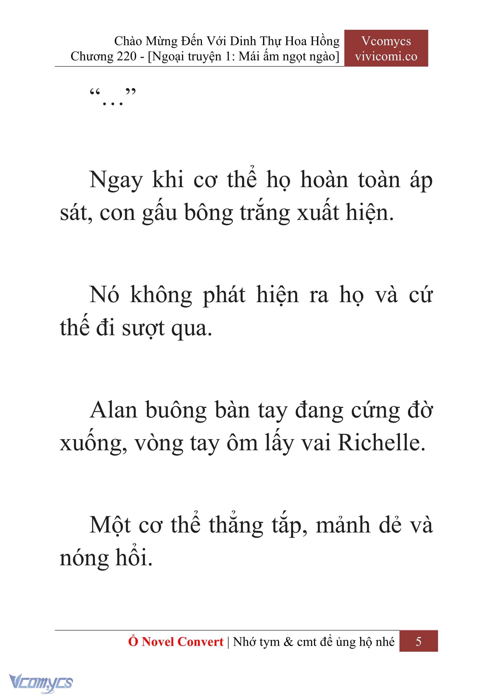 [Novel] Chào Mừng Đến Với Dinh Thự Hoa Hồng Chap 220 - Trang 2