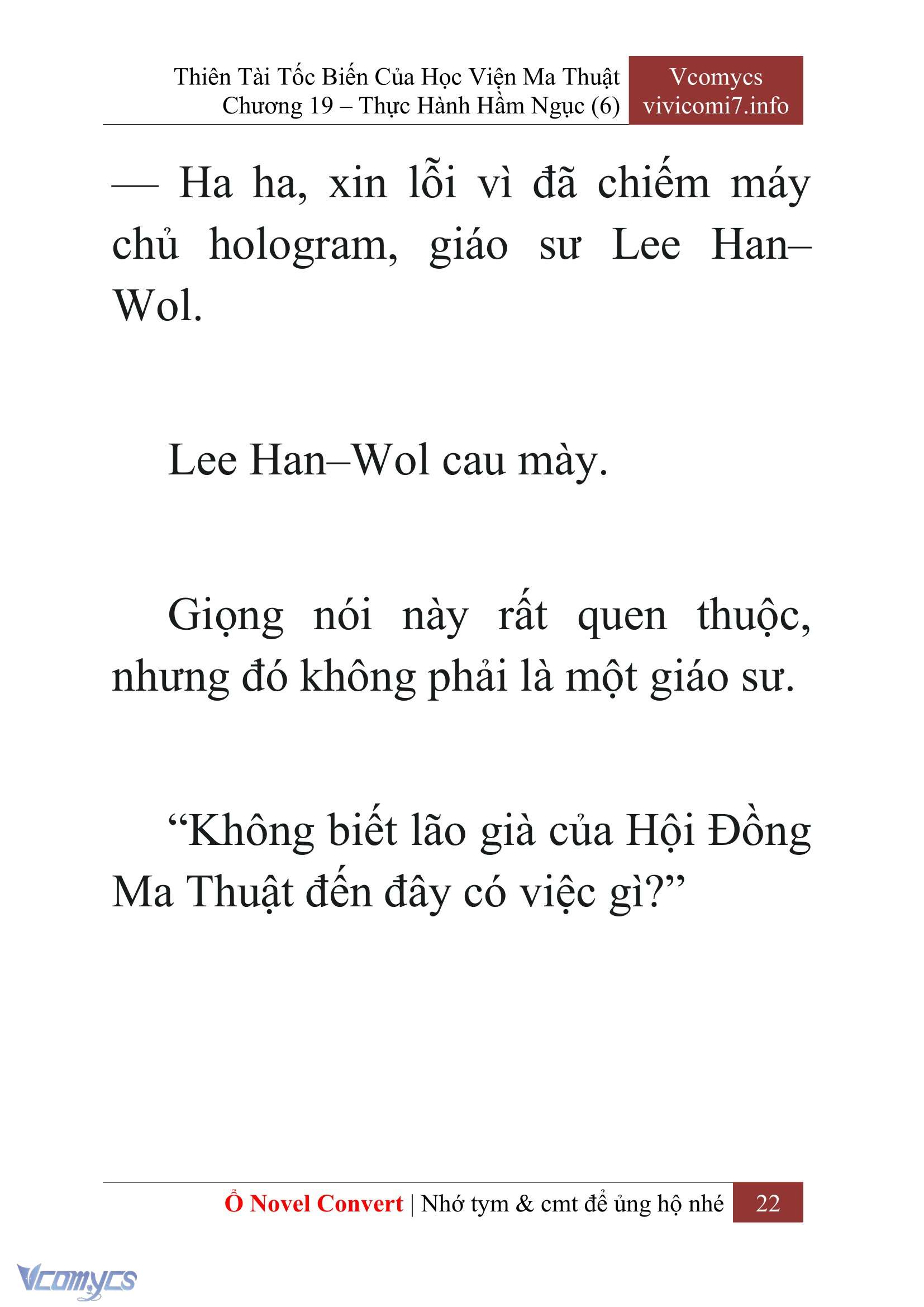 [Novel] Thiên Tài Tốc Biến Của Học Viện Ma Thuật Chap 19 - Trang 2