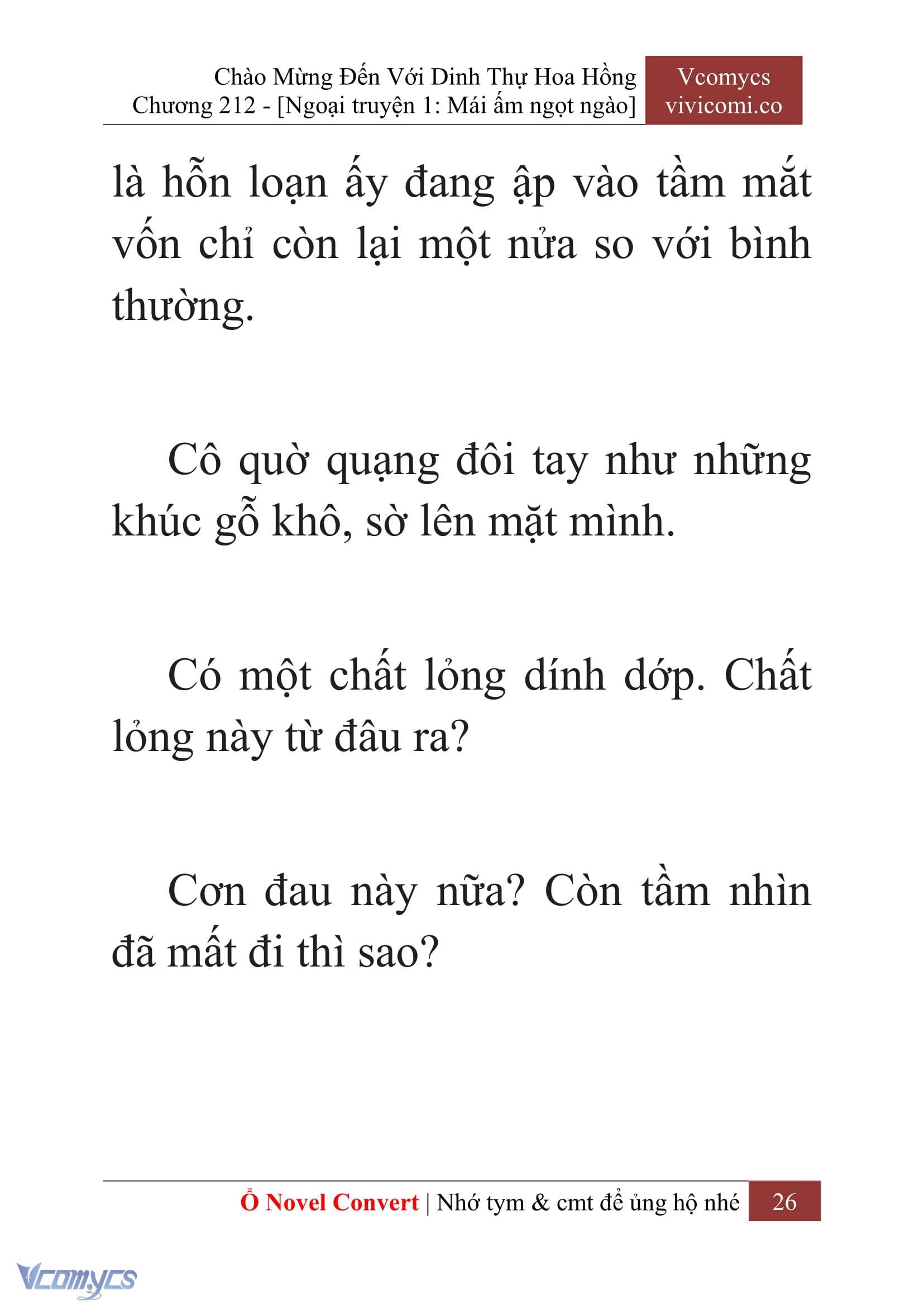 [Novel] Chào Mừng Đến Với Dinh Thự Hoa Hồng Chap 212 - Trang 2