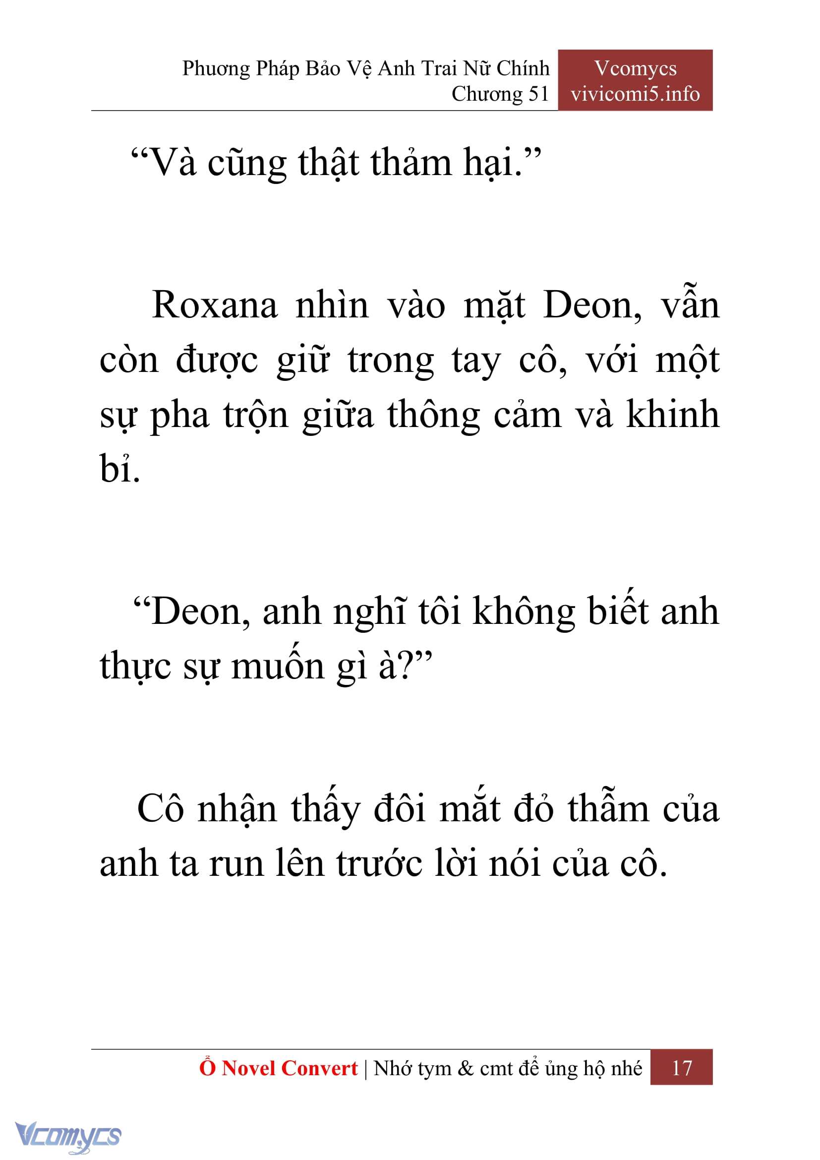 [Novel] Phương Pháp Bảo Vệ Anh Trai Nữ Chính Chap 51 - Trang 2