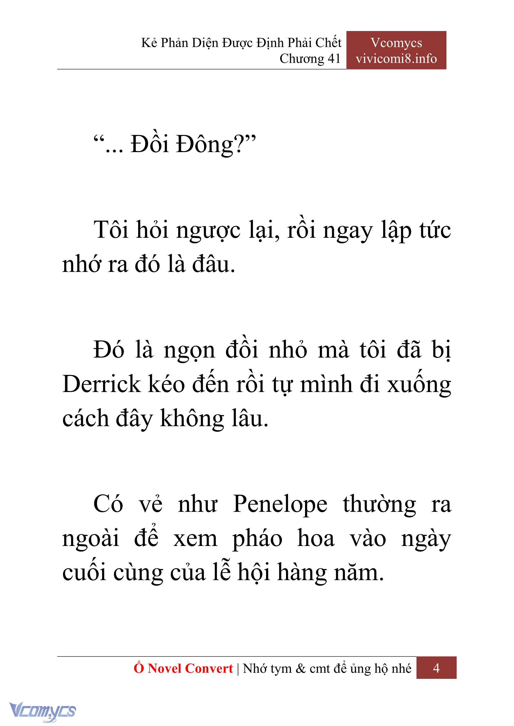 [Novel] Kẻ Phản Diện Được Định Phải Chết Chap 41 - Trang 2