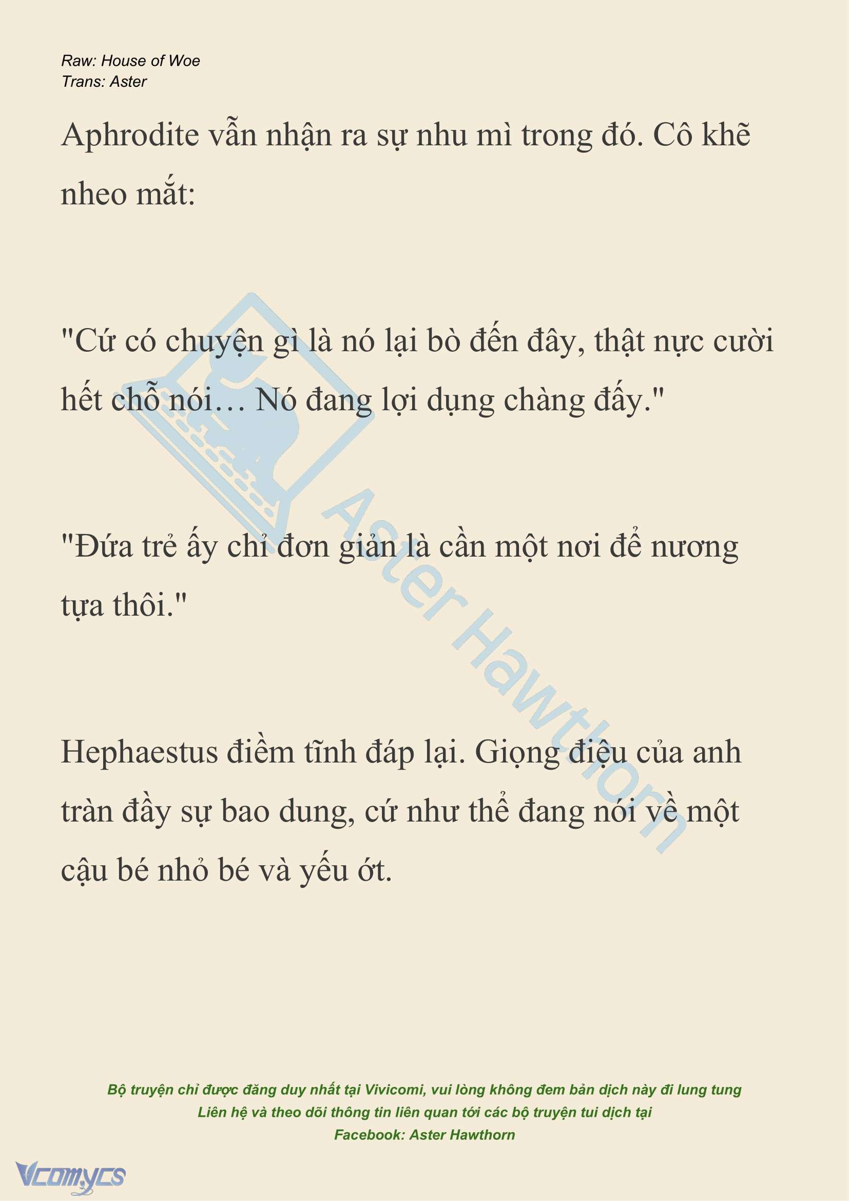 [NOVEL] Dành Cho Các Nữ Thần: Dành cho Psyche Chap 37 - Trang 2