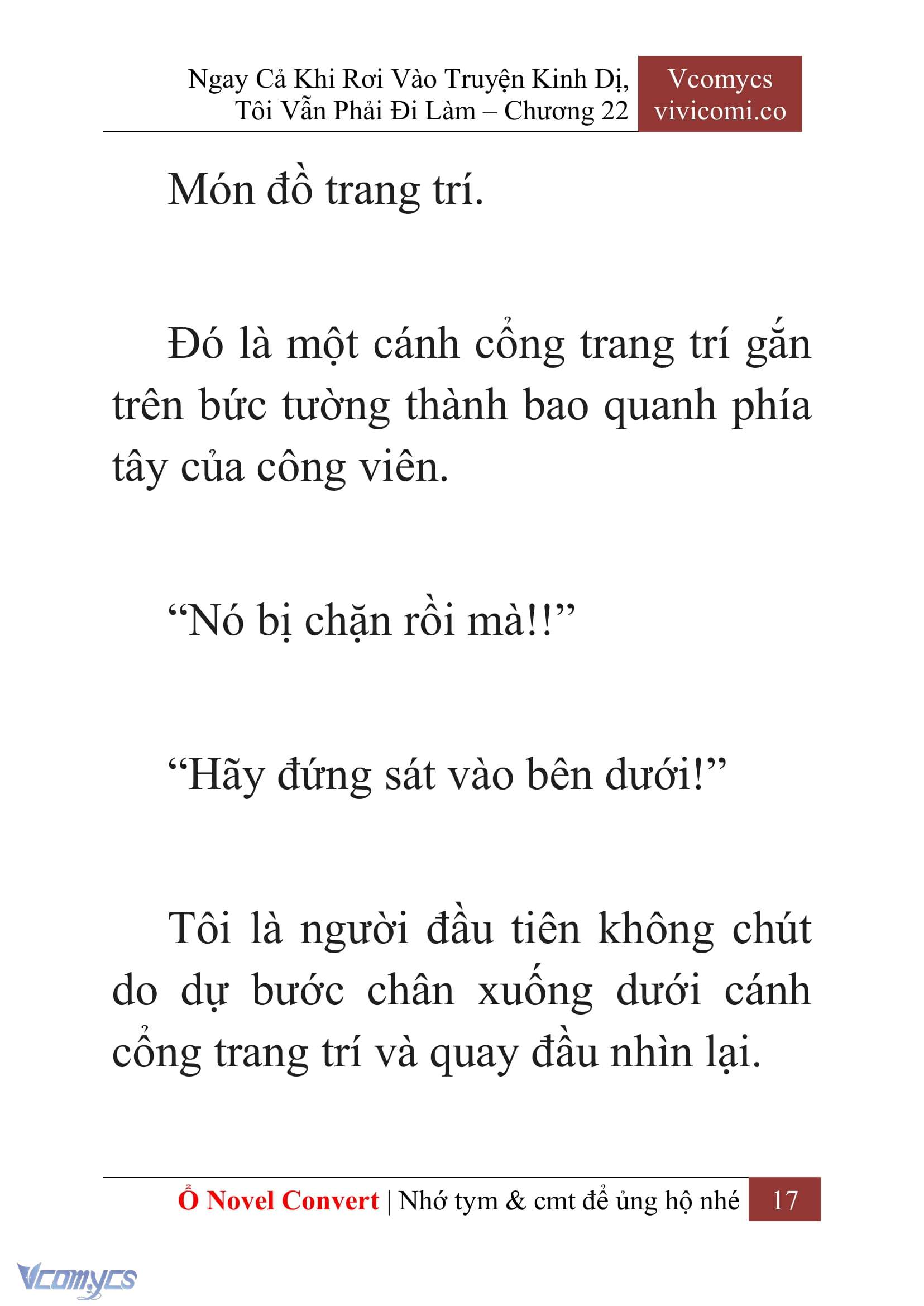 [Novel] Ngay Cả Khi Rơi Vào Truyện Kinh Dị, Tôi Vẫn Phải Đi Làm Chap 22 - Trang 2