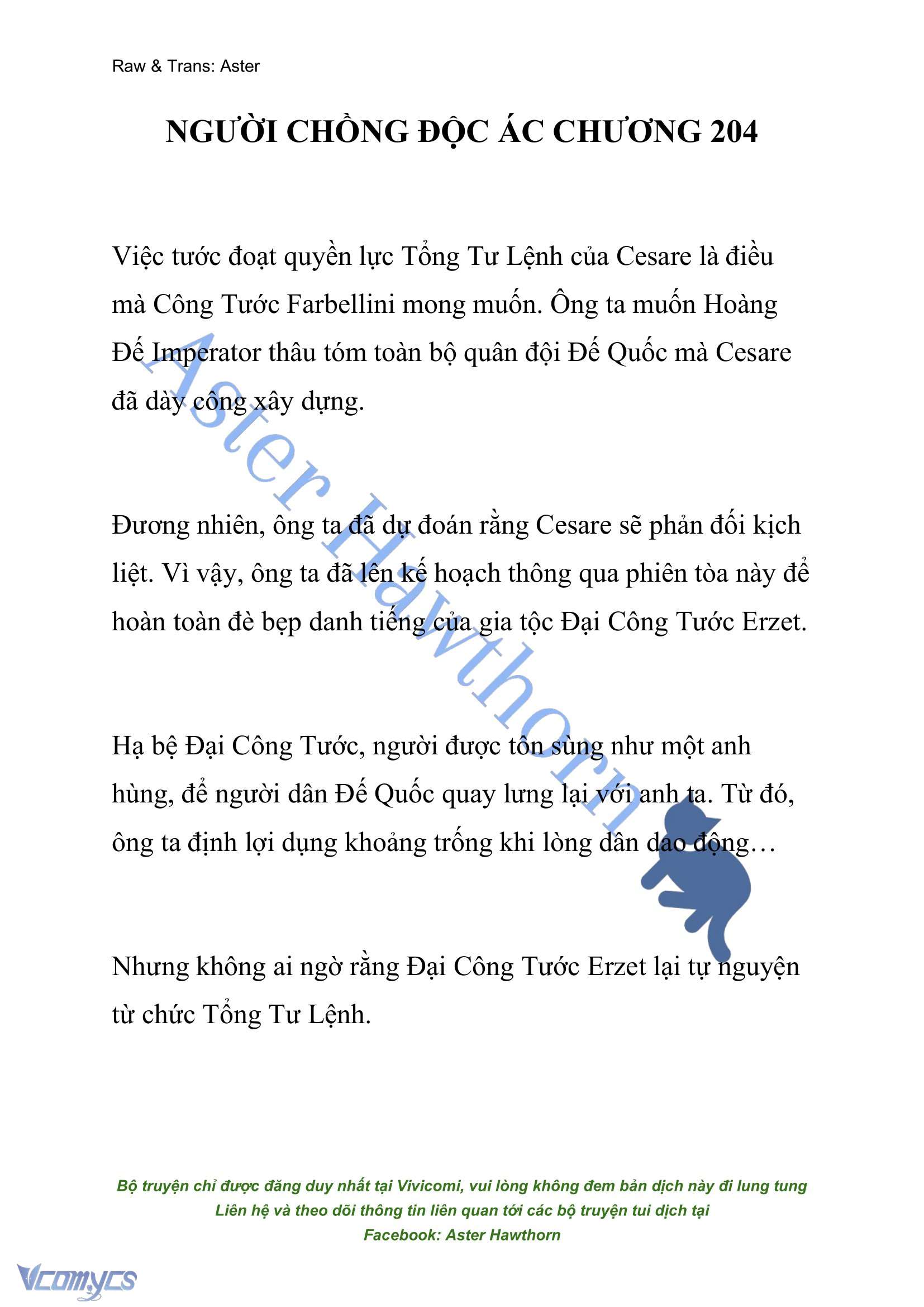 [NOVEL] Người Chồng Độc Ác Chap 204 - Trang 2