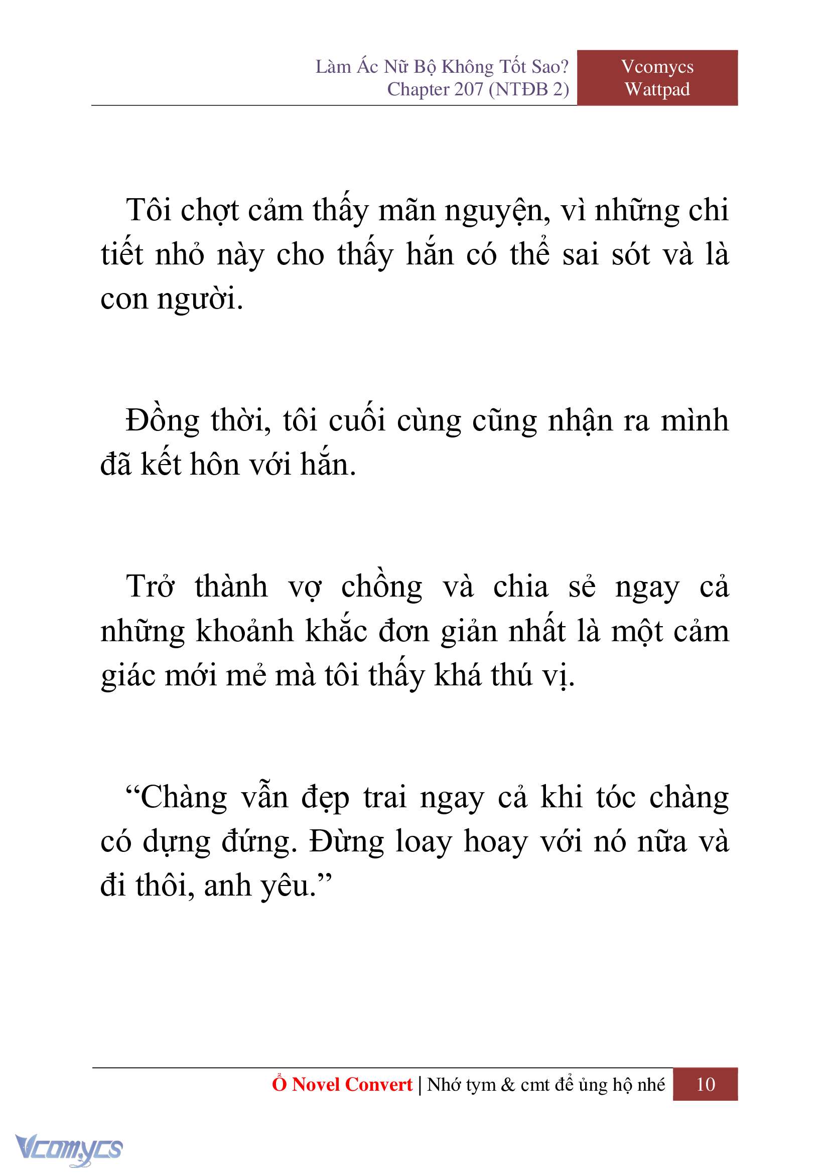 [Novel] Làm Ác Nữ Bộ Không Tốt Sao? Chap 207 - Trang 2