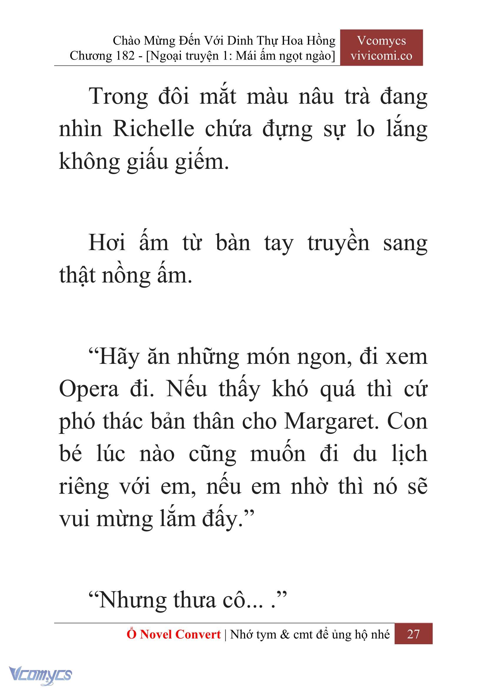 [Novel] Chào Mừng Đến Với Dinh Thự Hoa Hồng Chap 182 - Trang 2