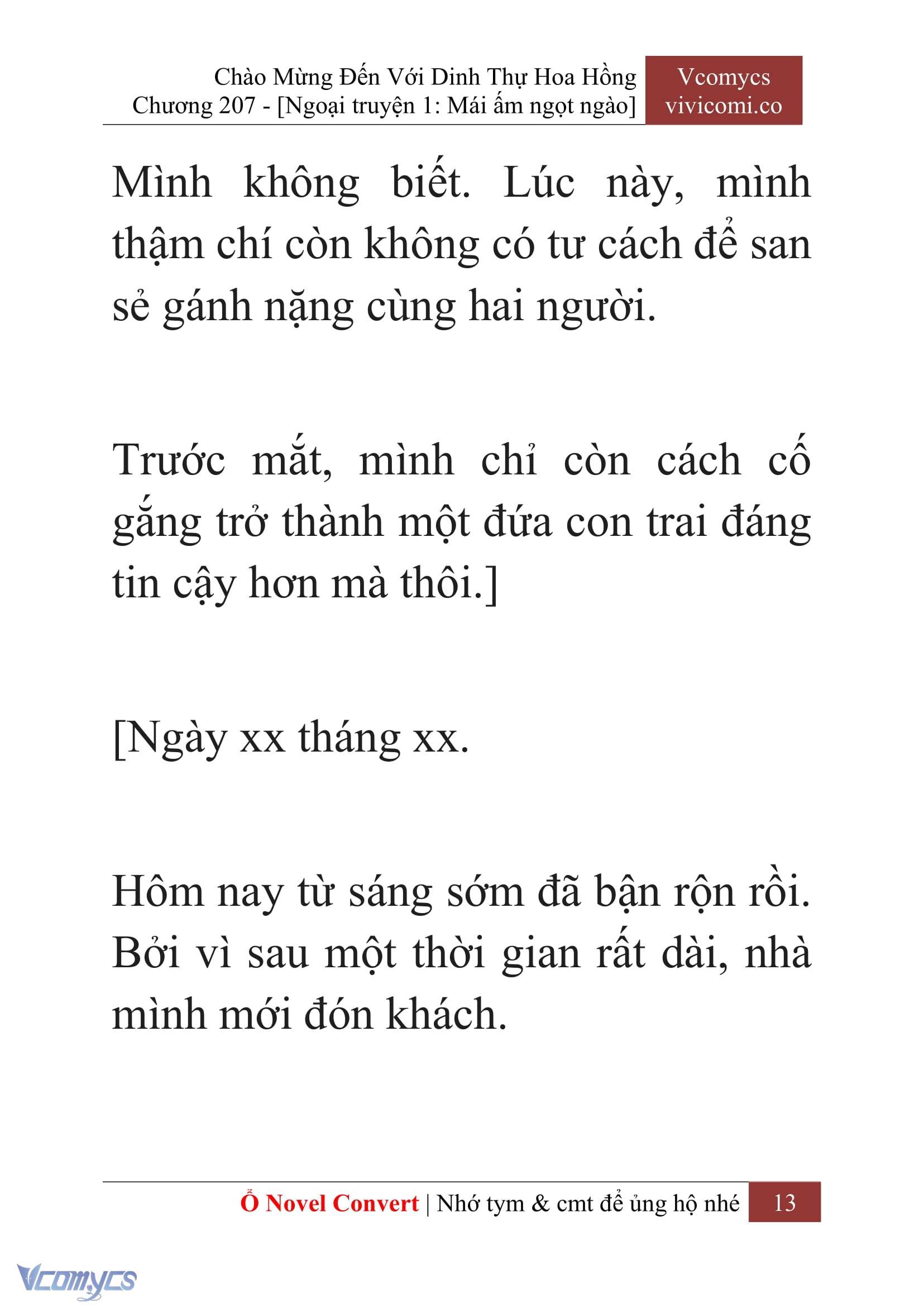[Novel] Chào Mừng Đến Với Dinh Thự Hoa Hồng Chap 207 - Trang 2