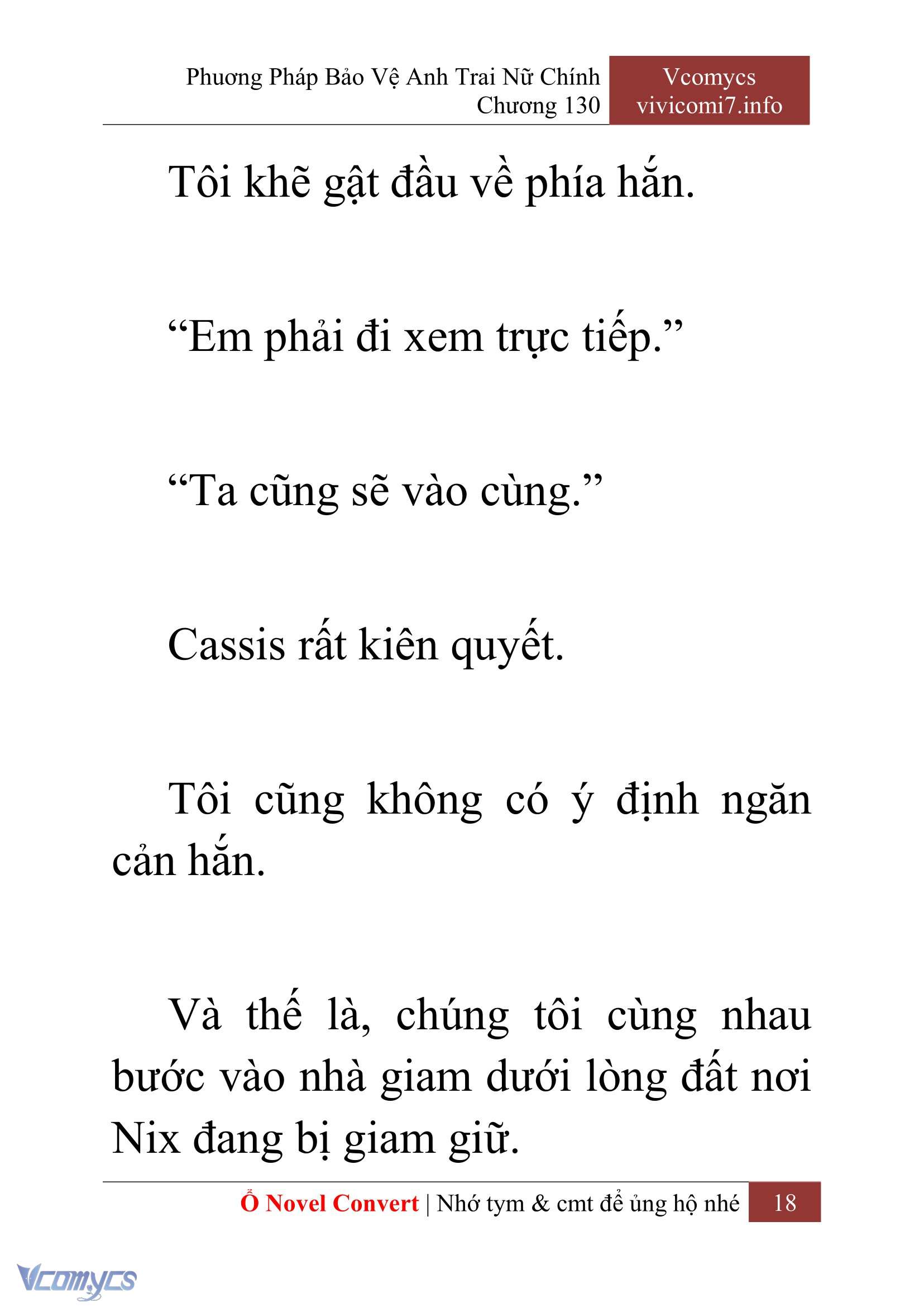 [Novel] Phương Pháp Bảo Vệ Anh Trai Nữ Chính Chap 130 - Next Chap 131
