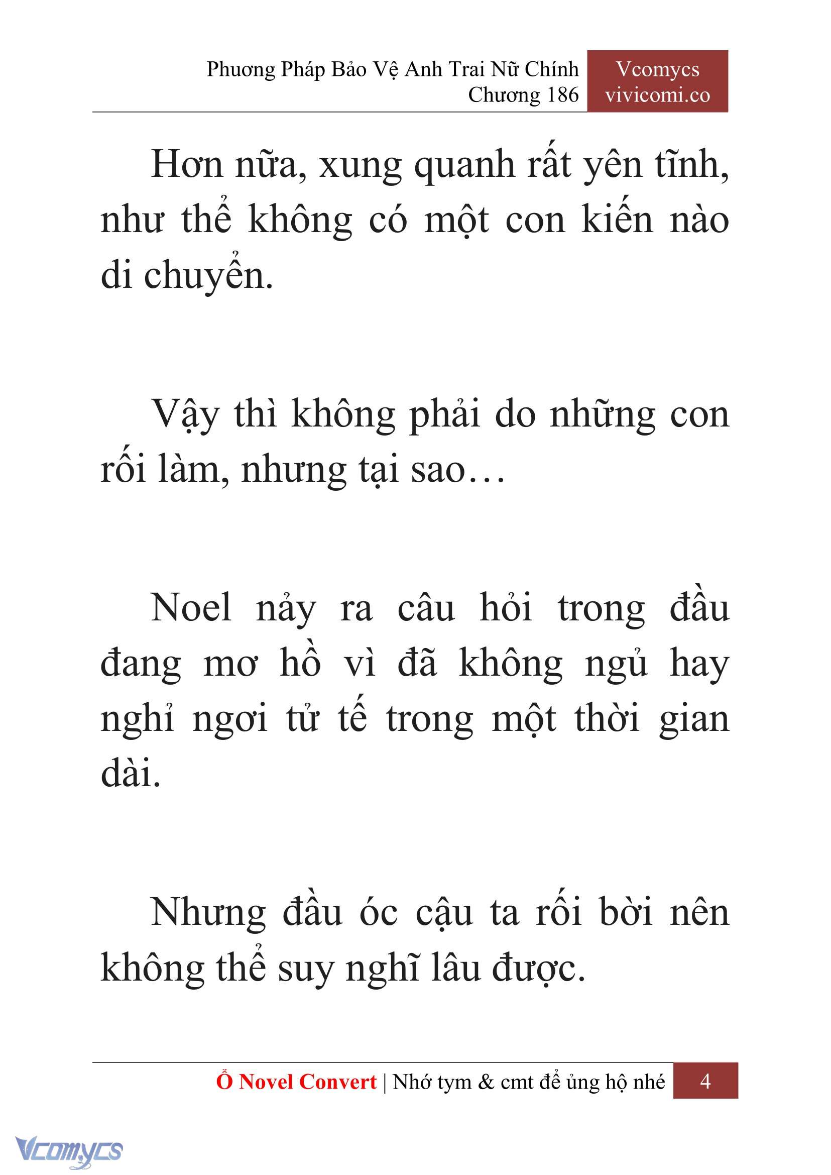 [Novel] Phương Pháp Bảo Vệ Anh Trai Nữ Chính Chap 186 - Trang 2