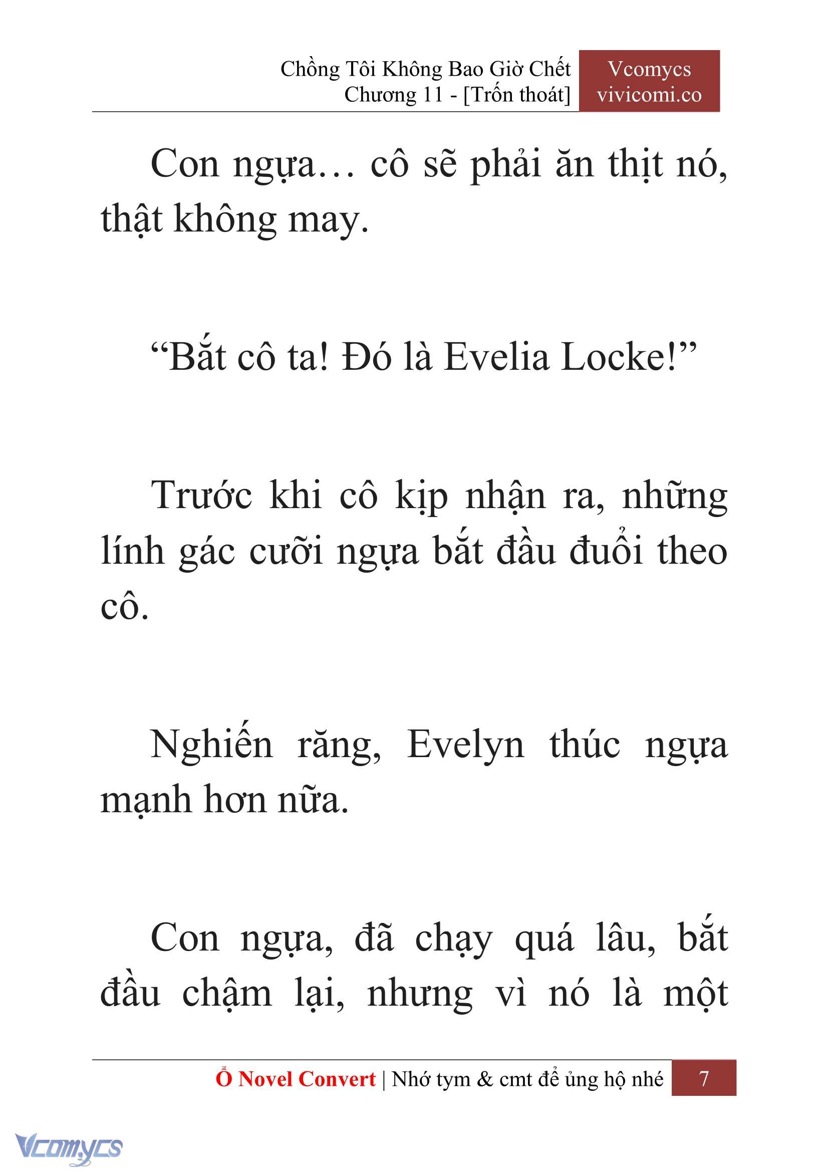 [Novel] Chồng Tôi Không Bao Giờ Chết Chap 11 - Trang 2