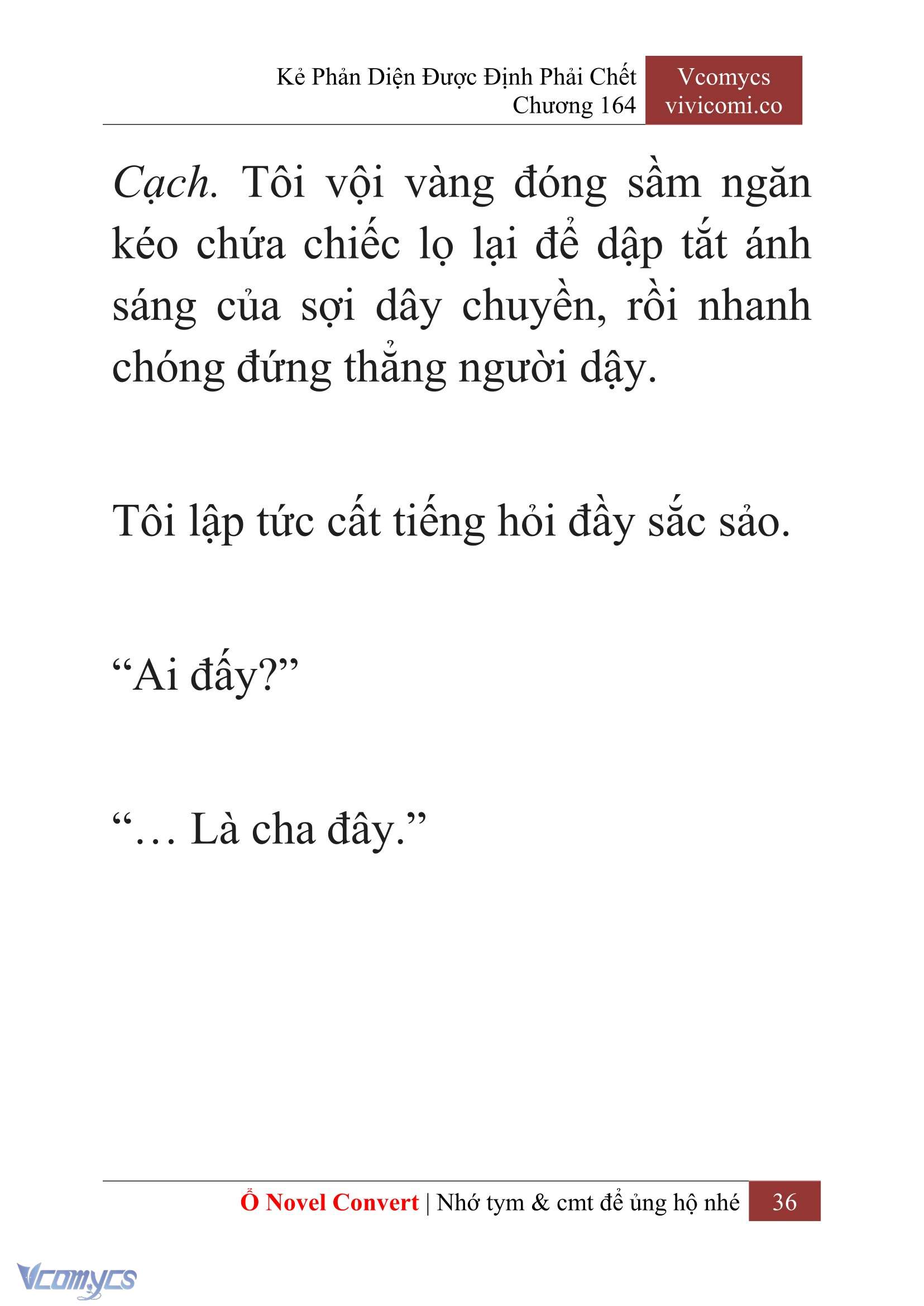 [Novel] Kẻ Phản Diện Được Định Phải Chết Chap 164 - Trang 2