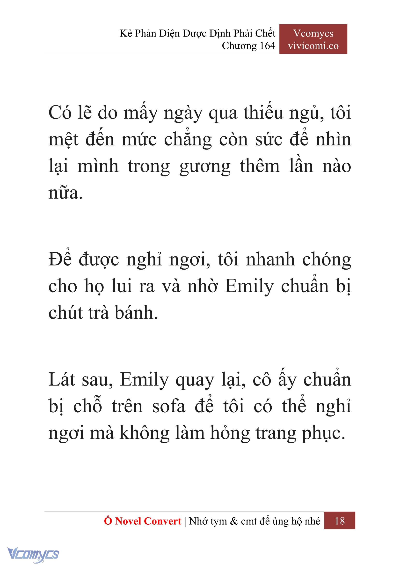 [Novel] Kẻ Phản Diện Được Định Phải Chết Chap 164 - Trang 2