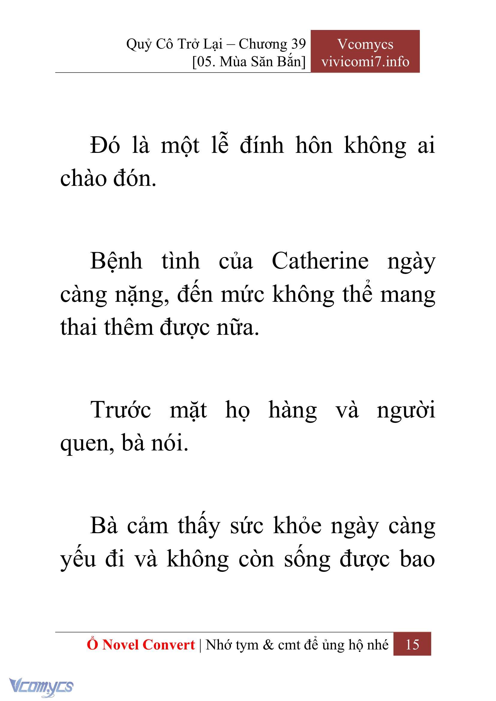 [Novel] Quý Cô Trở Lại Chap 39 - Trang 2