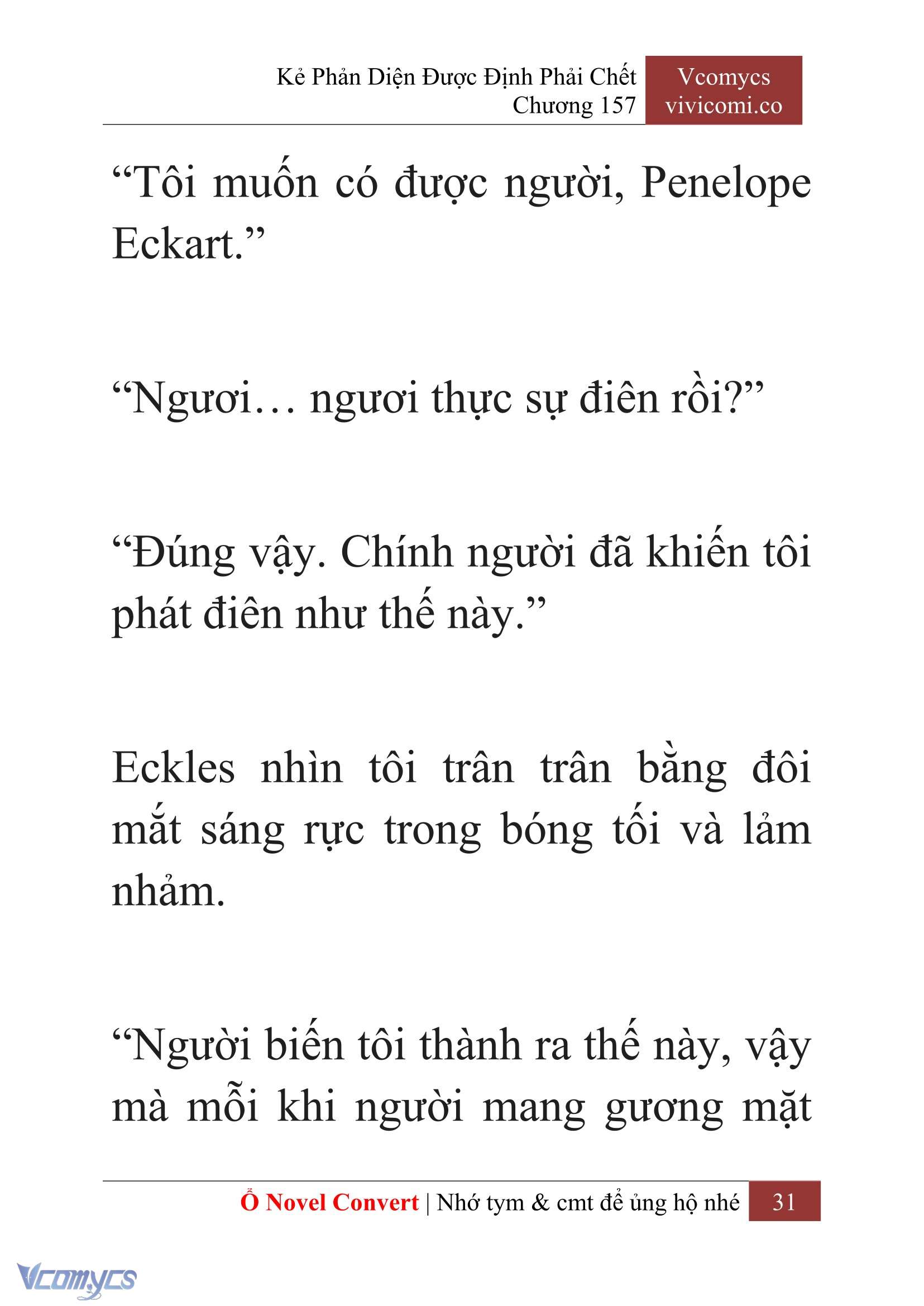 [Novel] Kẻ Phản Diện Được Định Phải Chết Chap 157 - Trang 2