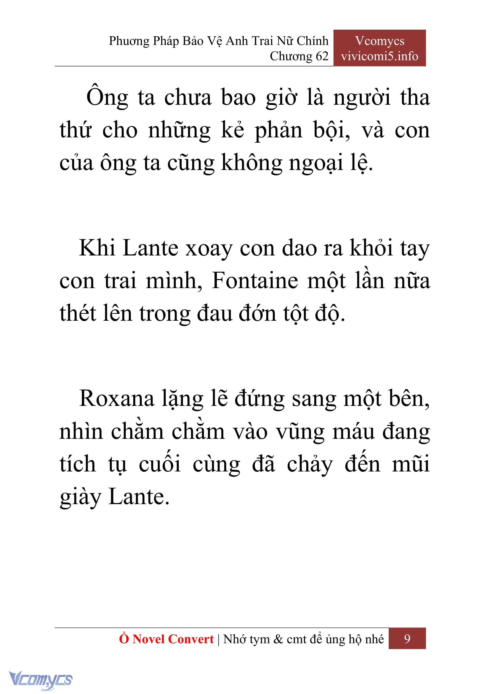 [Novel] Phương Pháp Bảo Vệ Anh Trai Nữ Chính Chap 62 - Trang 2
