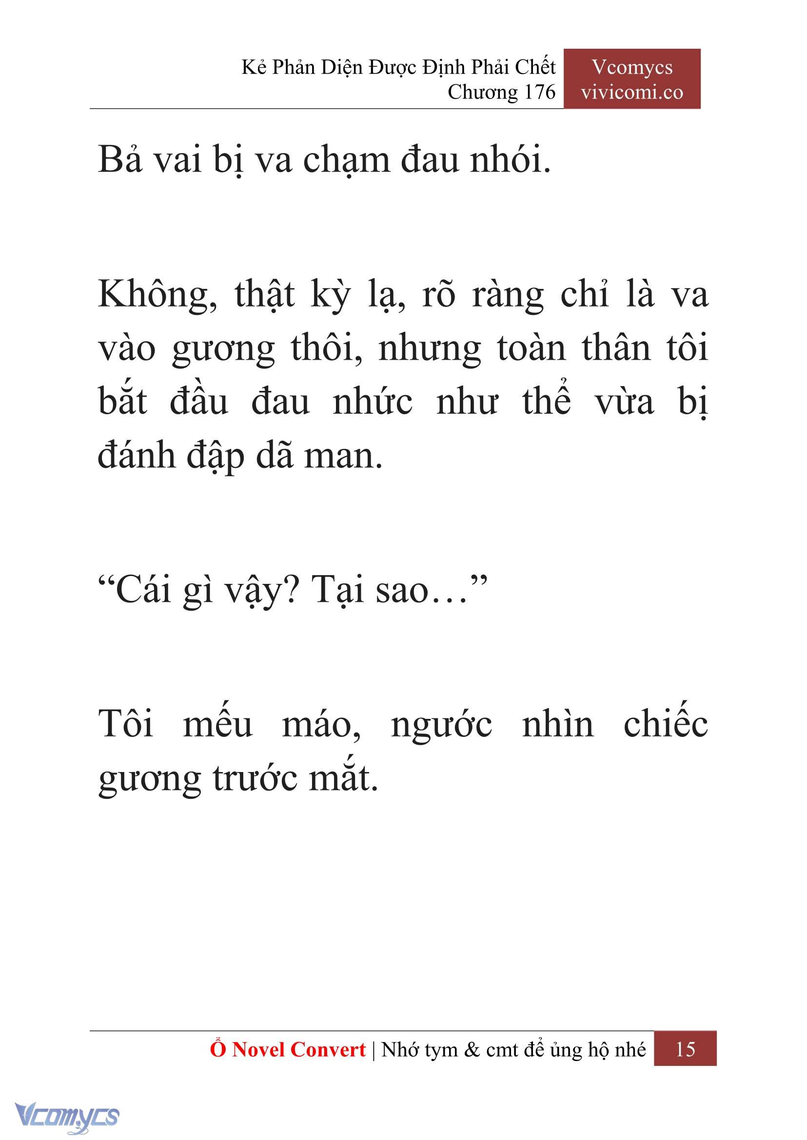 [Novel] Kẻ Phản Diện Được Định Phải Chết Chap 176 - Trang 2