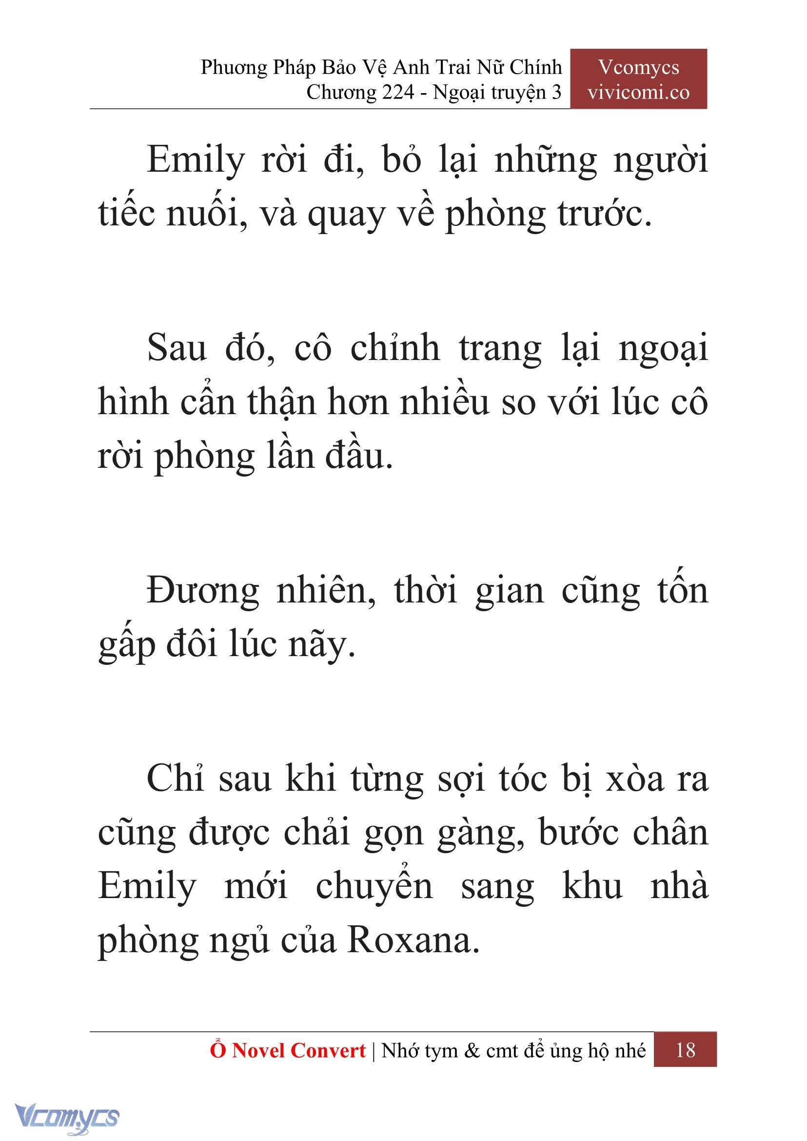 [Novel] Phương Pháp Bảo Vệ Anh Trai Nữ Chính Chap 224 - Trang 2
