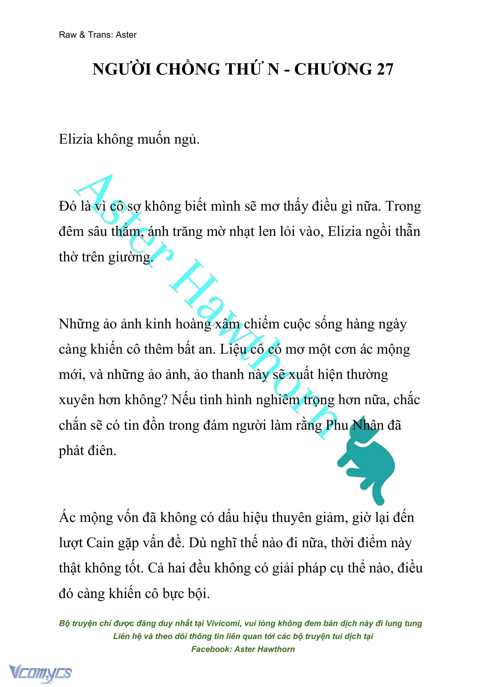 [NOVEL] Người Chồng Thứ N Chap 27 - Trang 2