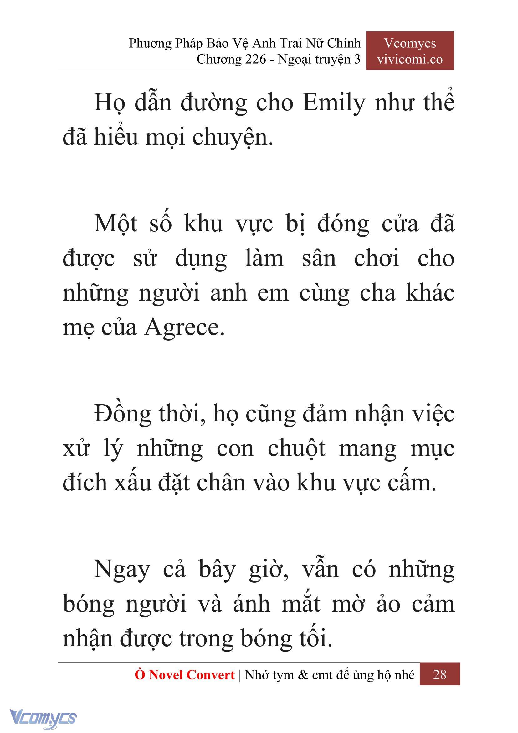 [Novel] Phương Pháp Bảo Vệ Anh Trai Nữ Chính Chap 226 - Trang 2
