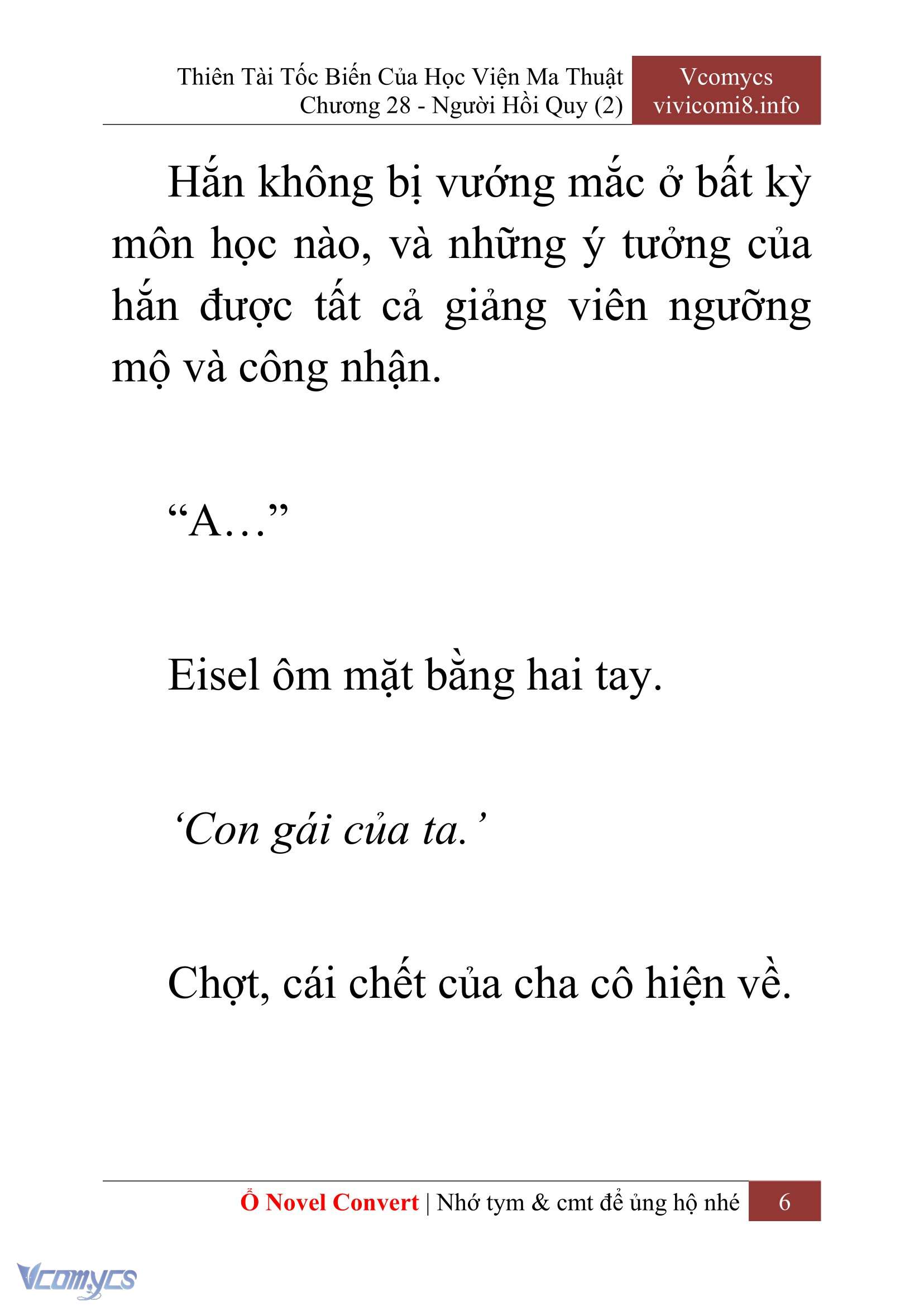 [Novel] Thiên Tài Tốc Biến Của Học Viện Ma Thuật Chap 28 - Trang 2