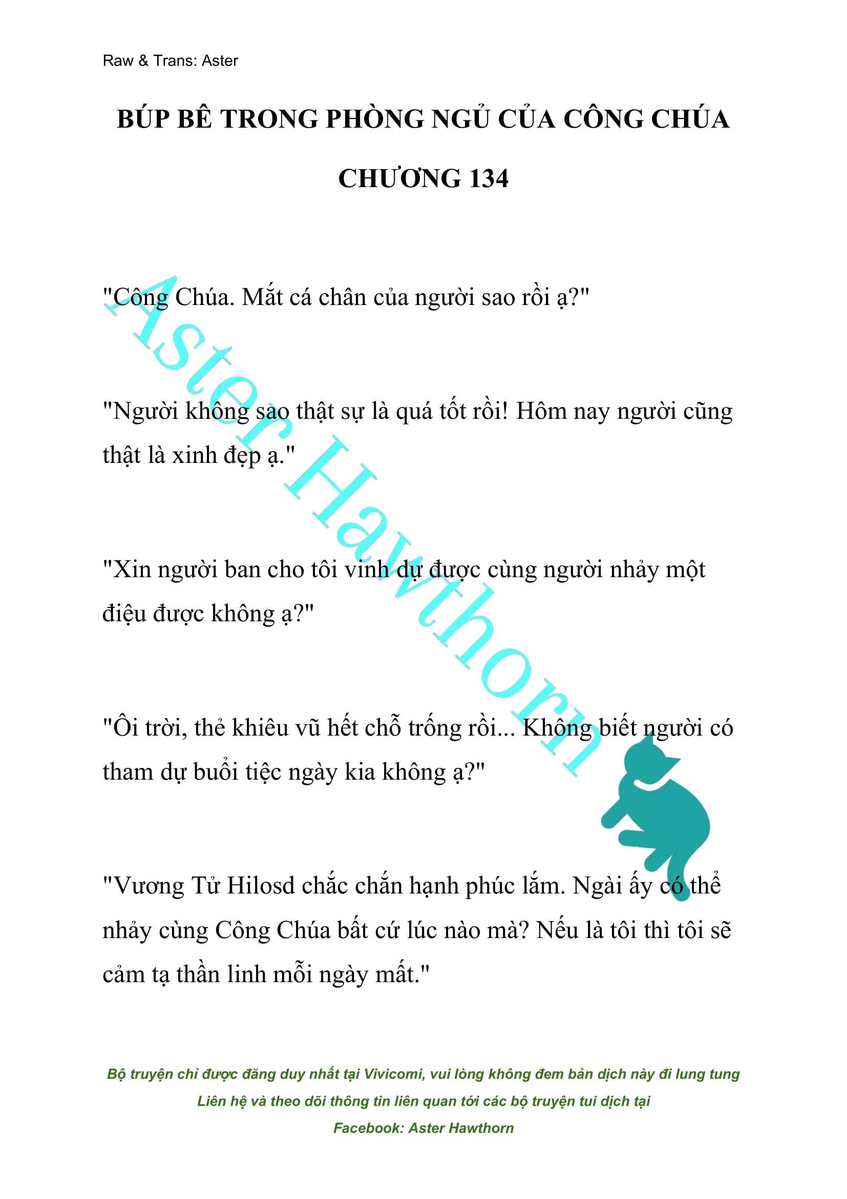 [NOVEL] Búp Bê Trong Phòng Ngủ Của Công Chúa Chap 134 - Trang 2