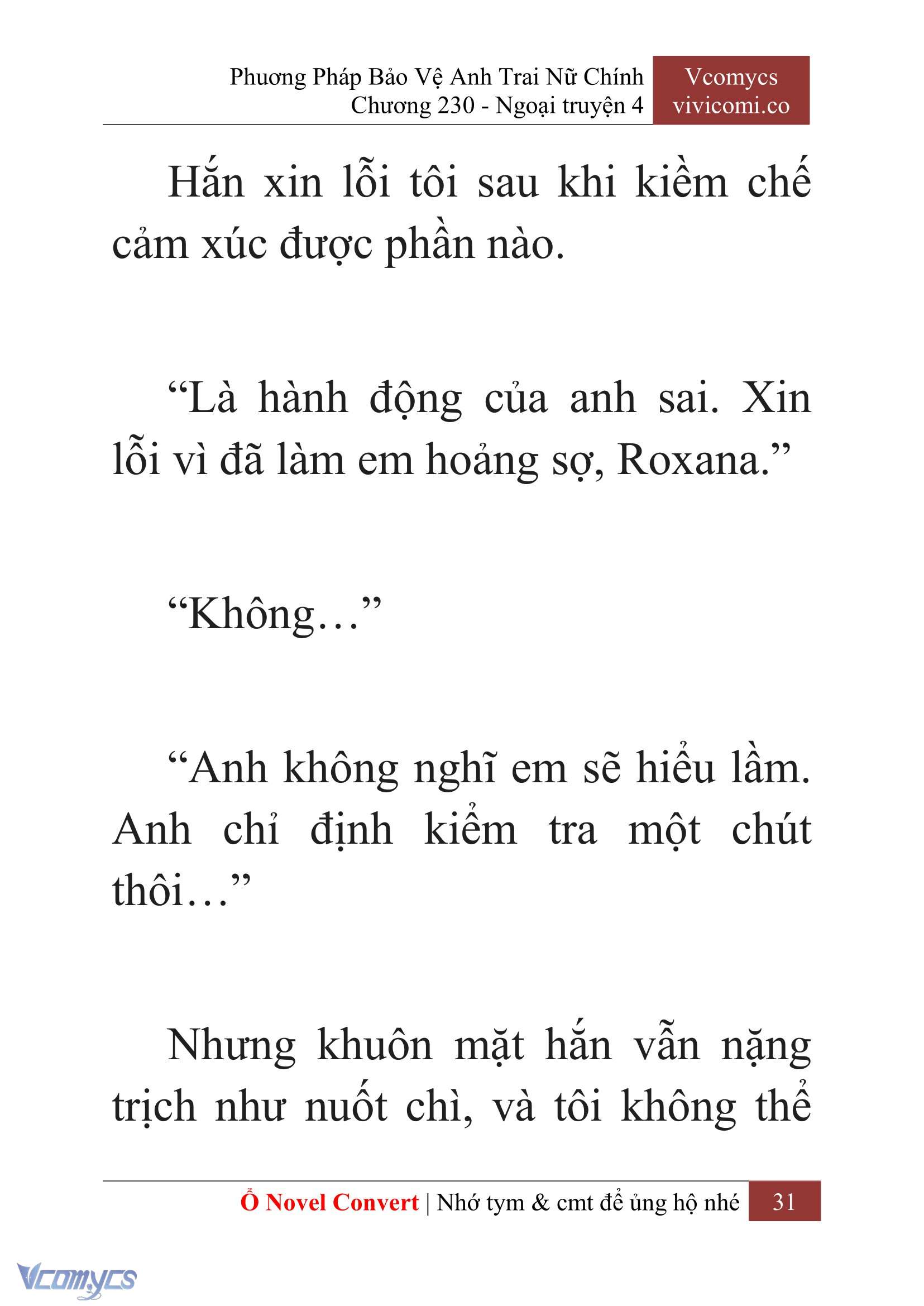 [Novel] Phương Pháp Bảo Vệ Anh Trai Nữ Chính Chap 230 - Trang 2