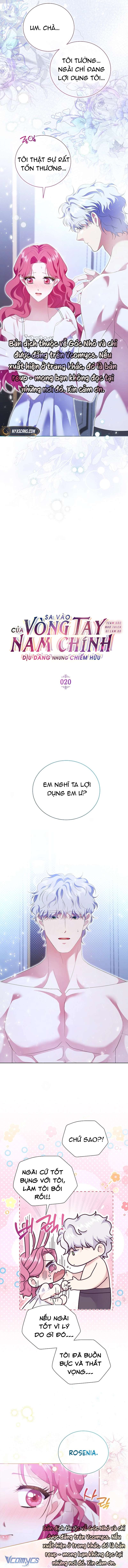 Sa Vào Vòng Tay Của Nam Chính Dịu Dàng Nhưng Chiếm Hữu Chap 20 - Trang 3
