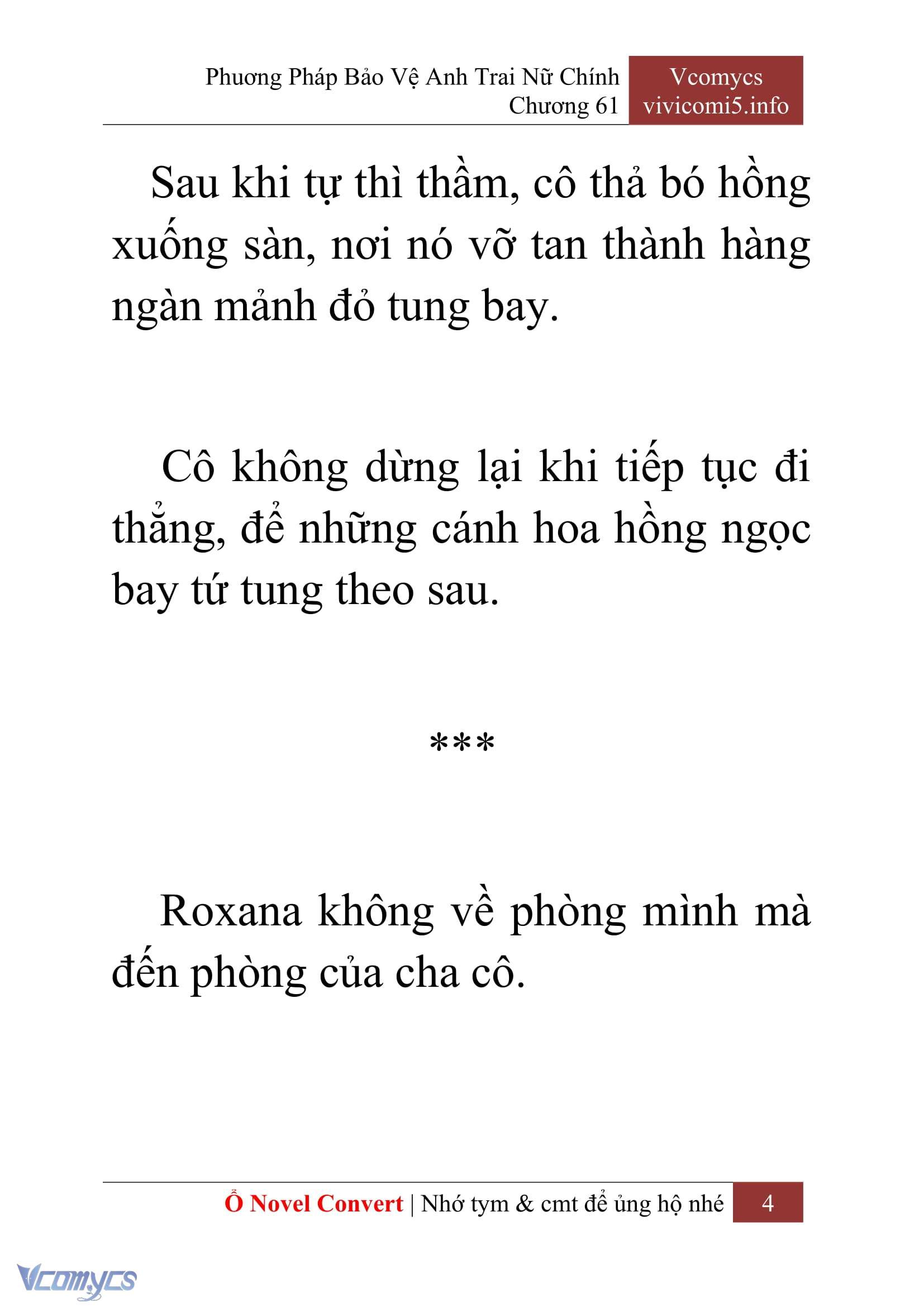 [Novel] Phương Pháp Bảo Vệ Anh Trai Nữ Chính Chap 61 - Trang 2