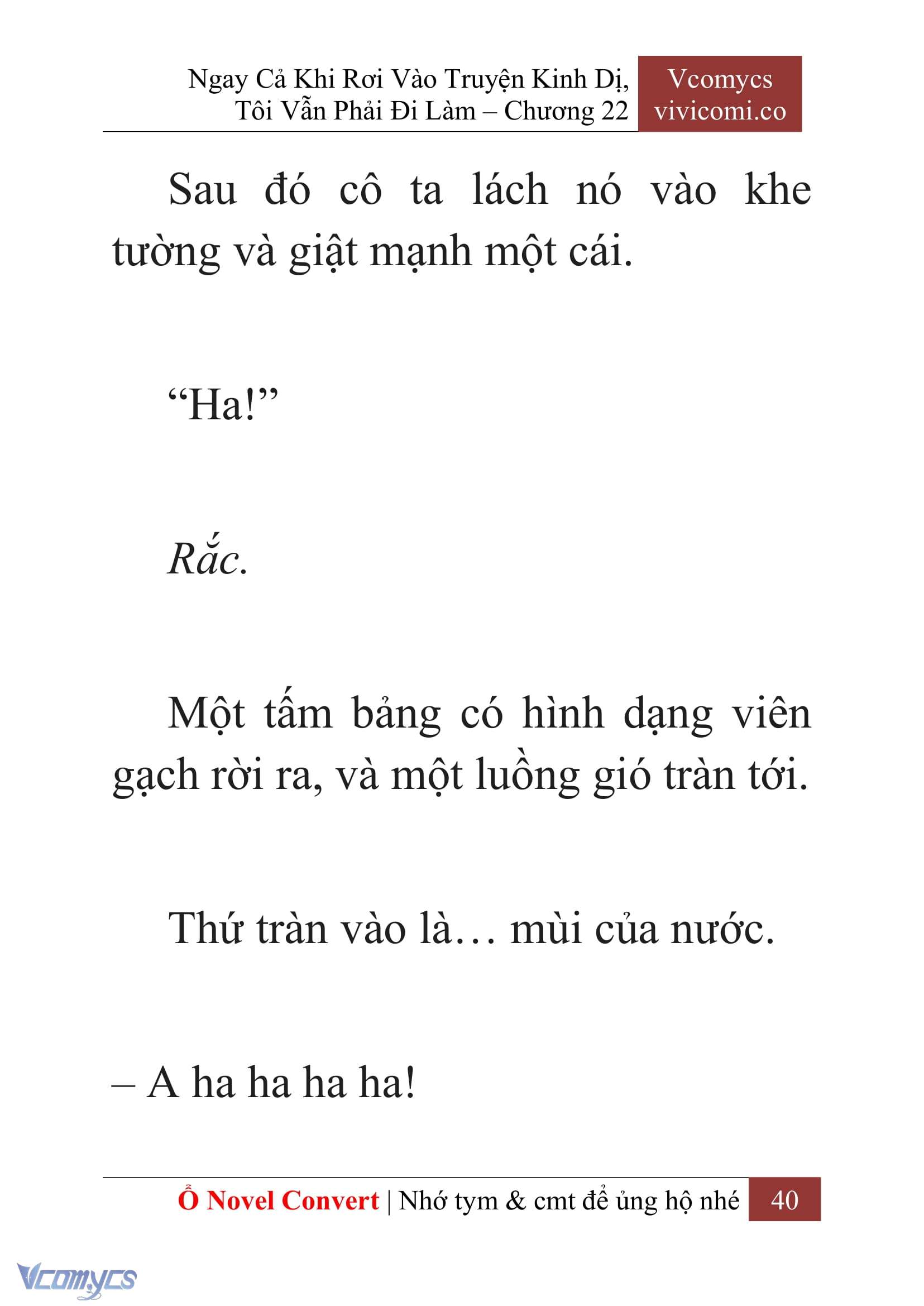 [Novel] Ngay Cả Khi Rơi Vào Truyện Kinh Dị, Tôi Vẫn Phải Đi Làm Chap 22 - Trang 2