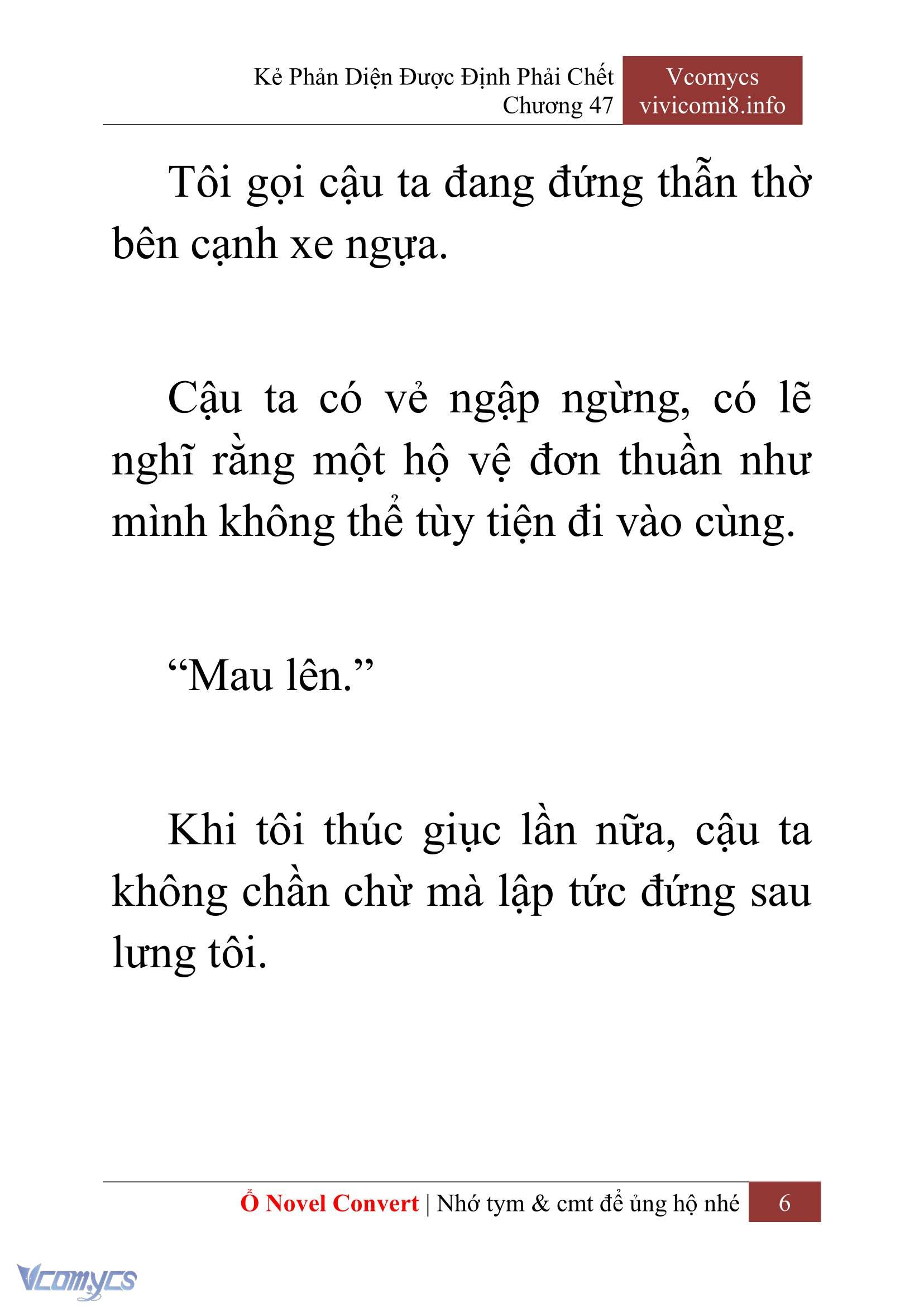 [Novel] Kẻ Phản Diện Được Định Phải Chết Chap 47 - Next Chap 48