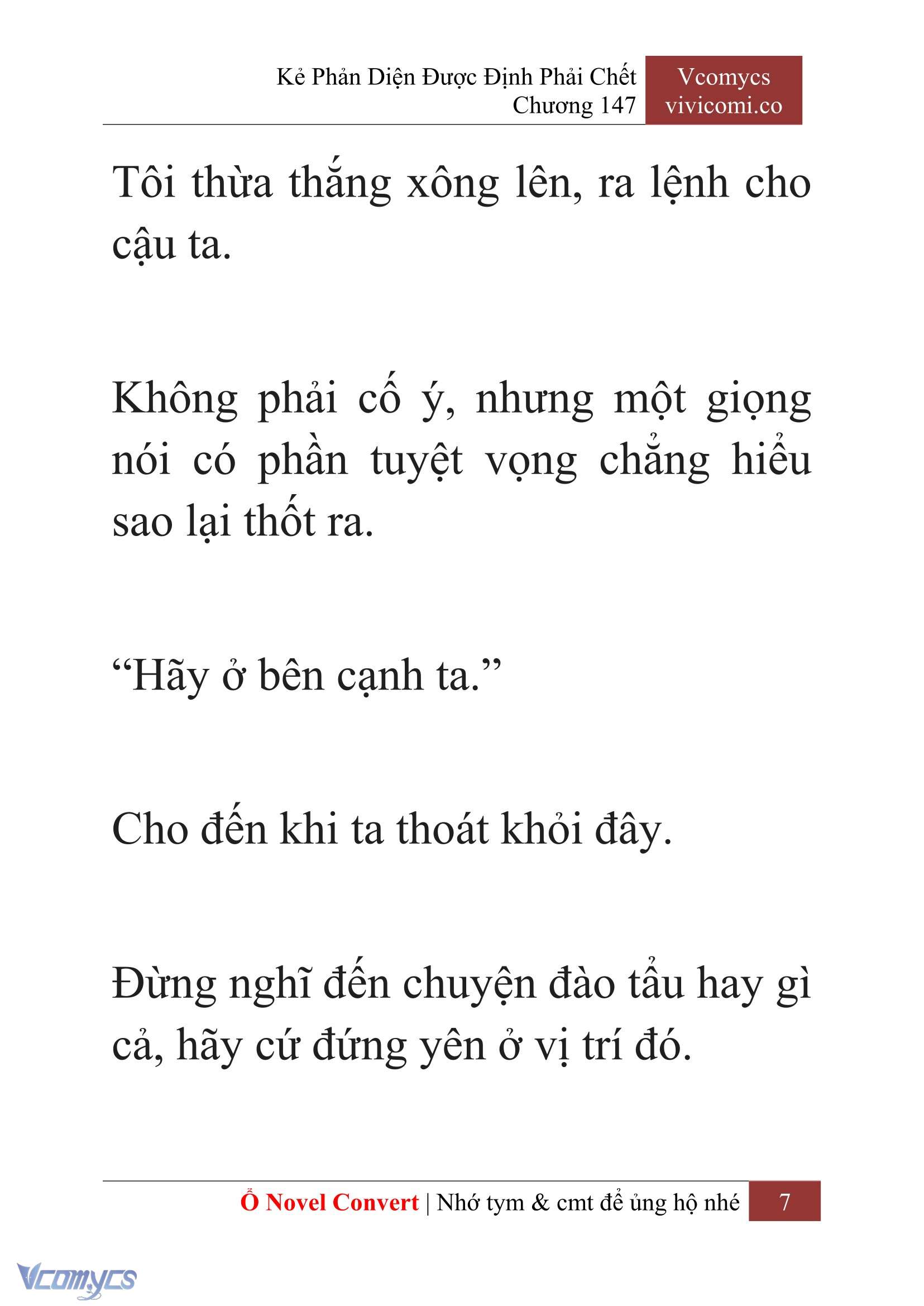 [Novel] Kẻ Phản Diện Được Định Phải Chết Chap 147 - Trang 2