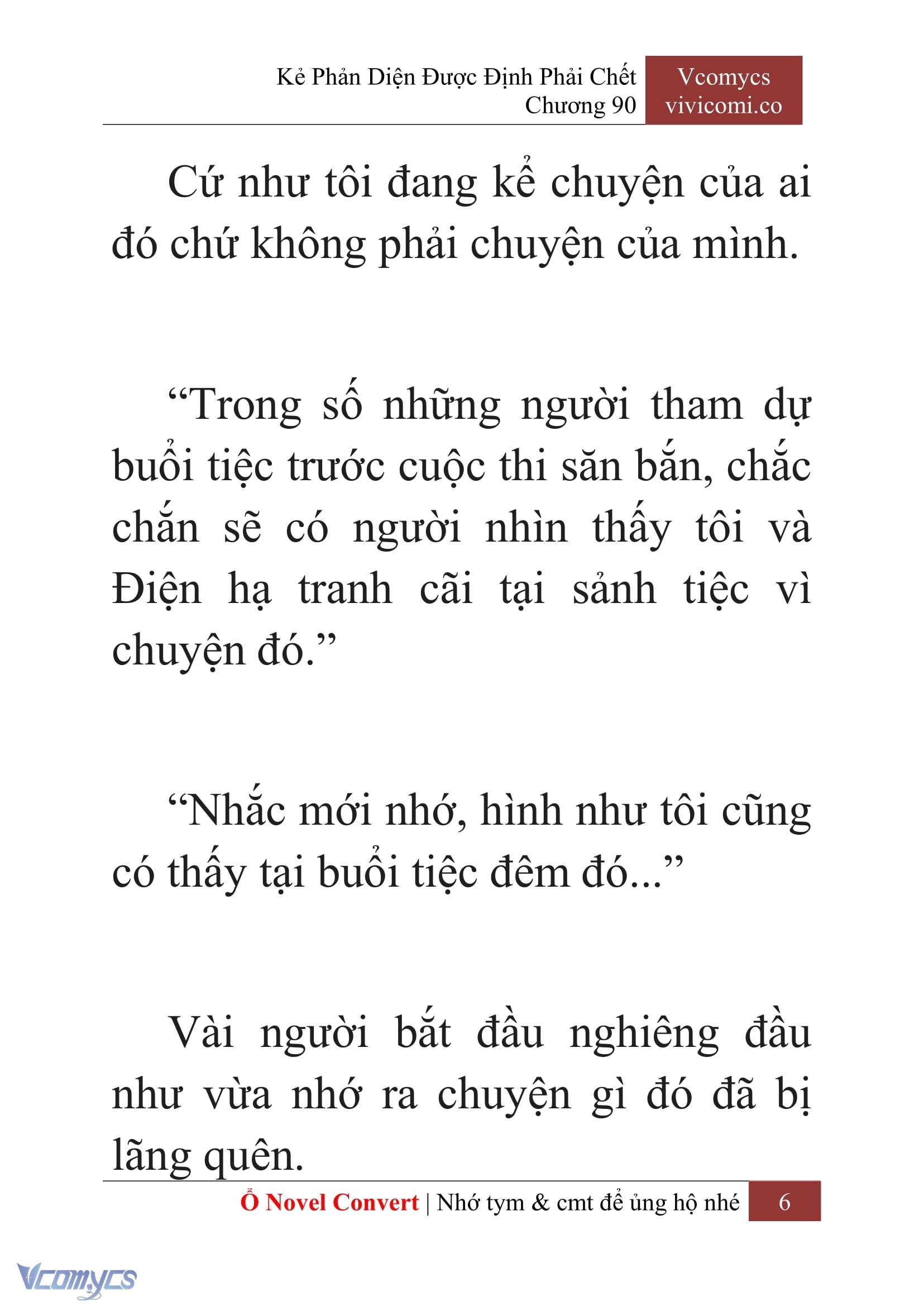 [Novel] Kẻ Phản Diện Được Định Phải Chết Chap 90 - Next Chap 91