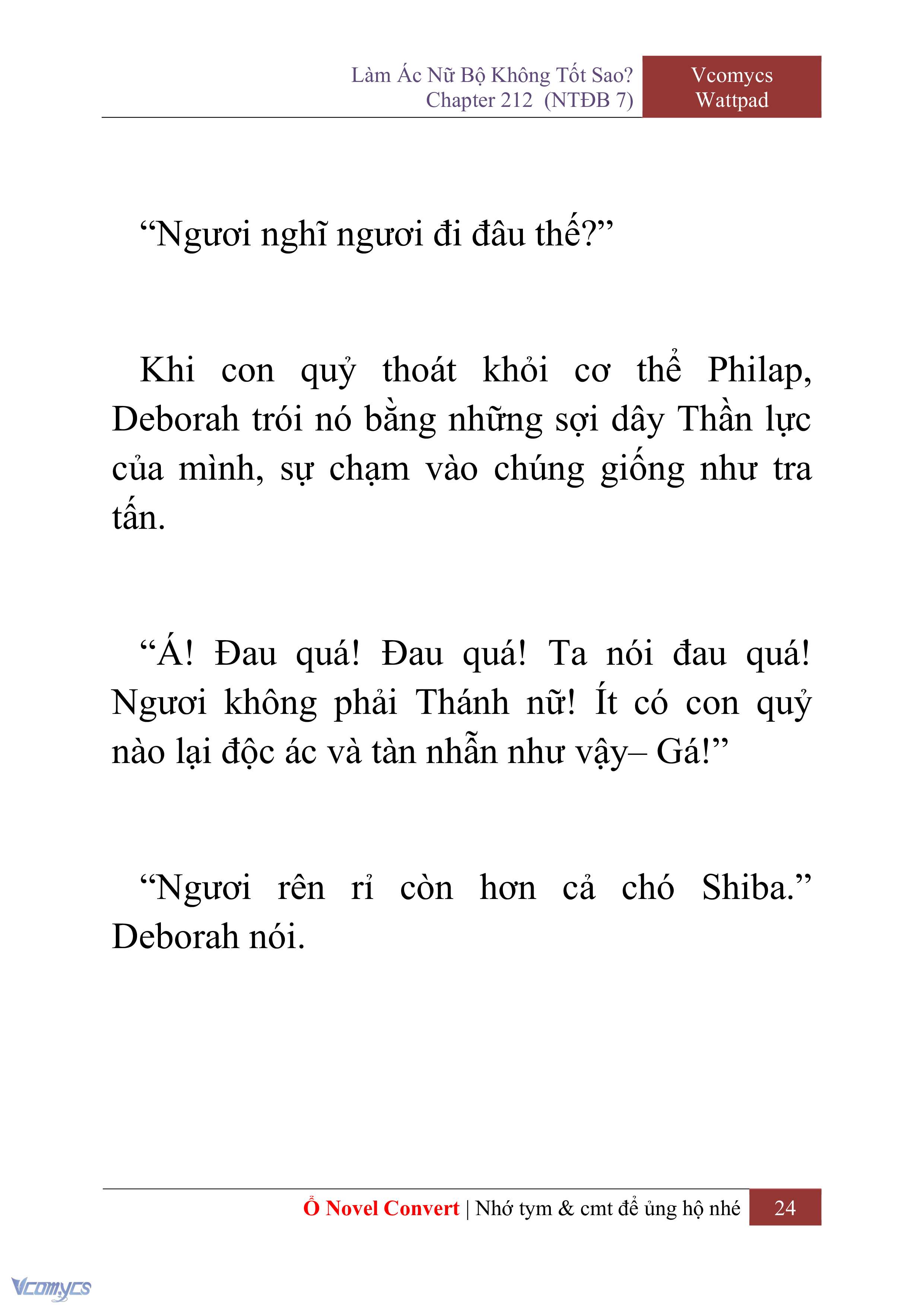 [Novel] Làm Ác Nữ Bộ Không Tốt Sao? Chap 212 - Trang 2