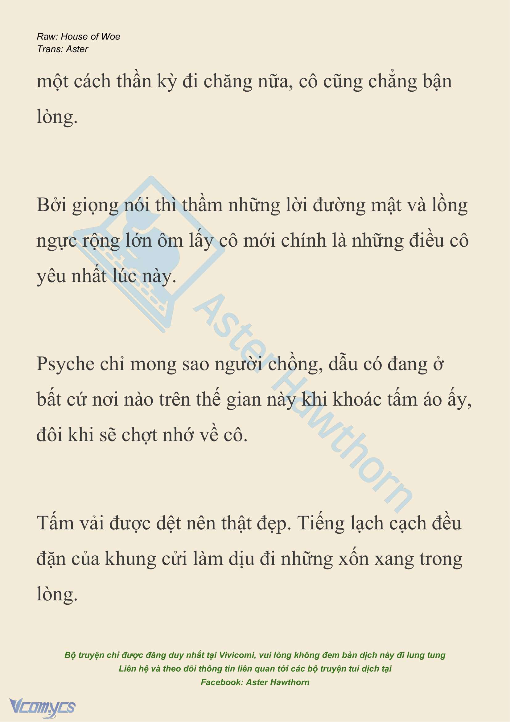 [NOVEL] Dành Cho Các Nữ Thần: Dành cho Psyche Chap 28 - Trang 2