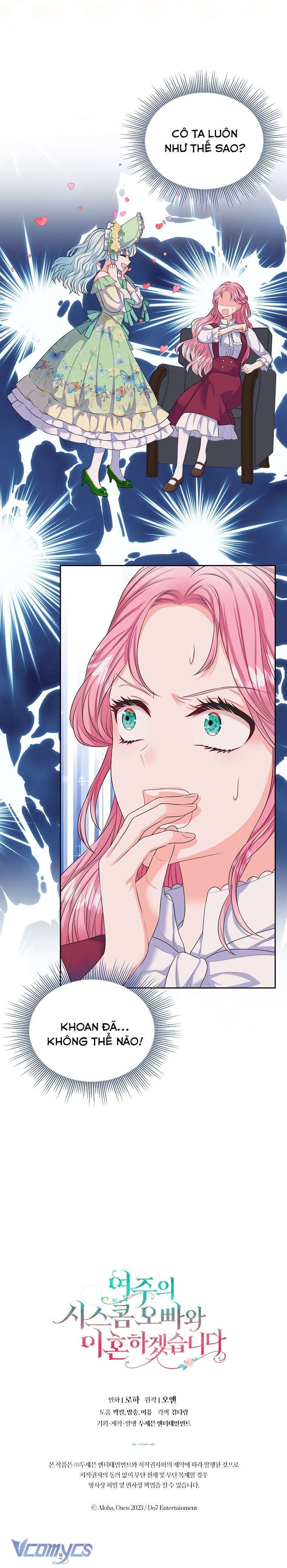 Tôi sẽ ly hôn với anh trai nữ chính Chap 9 - Trang 2