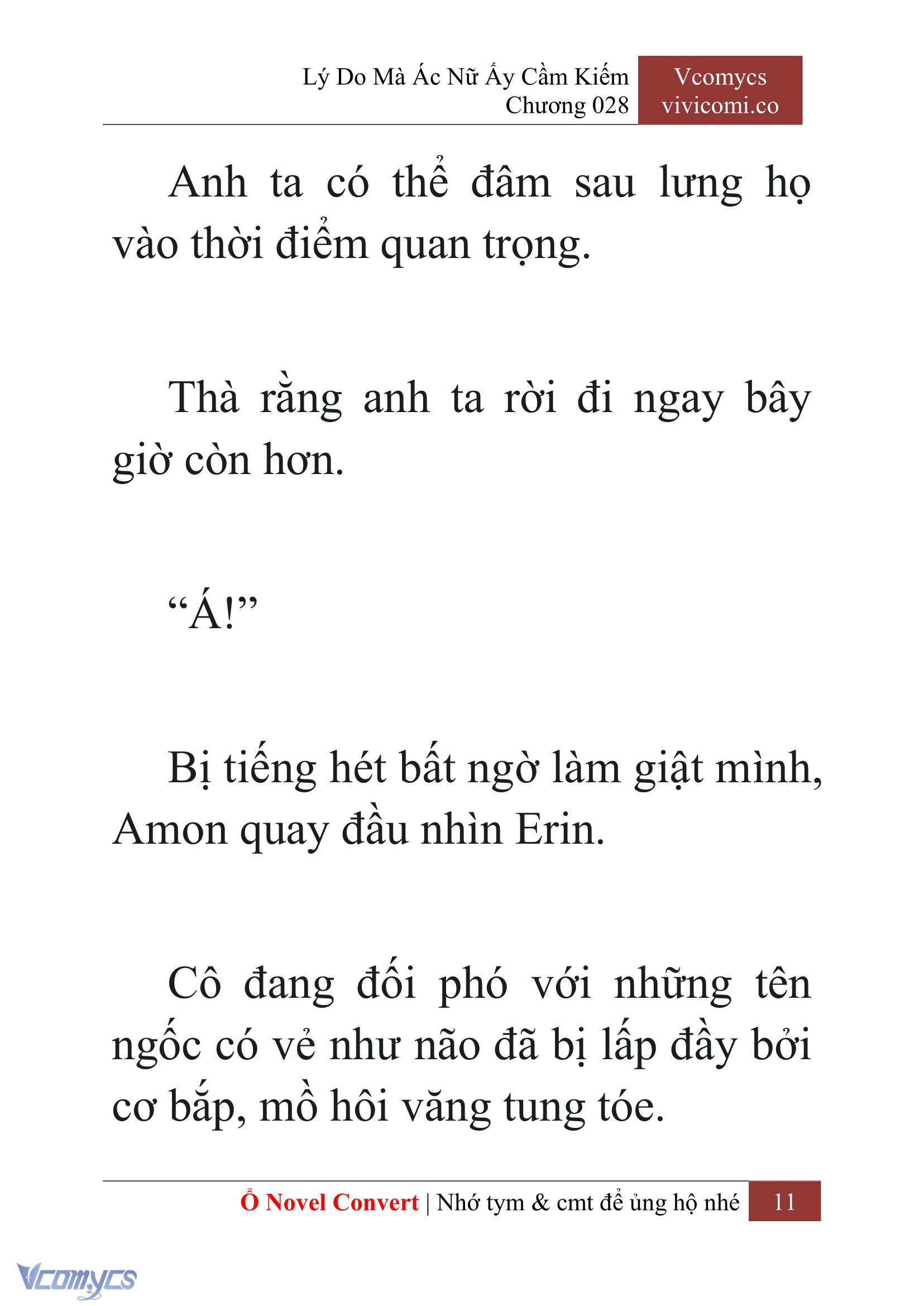 [Novel] Lý Do Mà Ác Nữ Ấy Cầm Kiếm Chap 28 - Trang 2