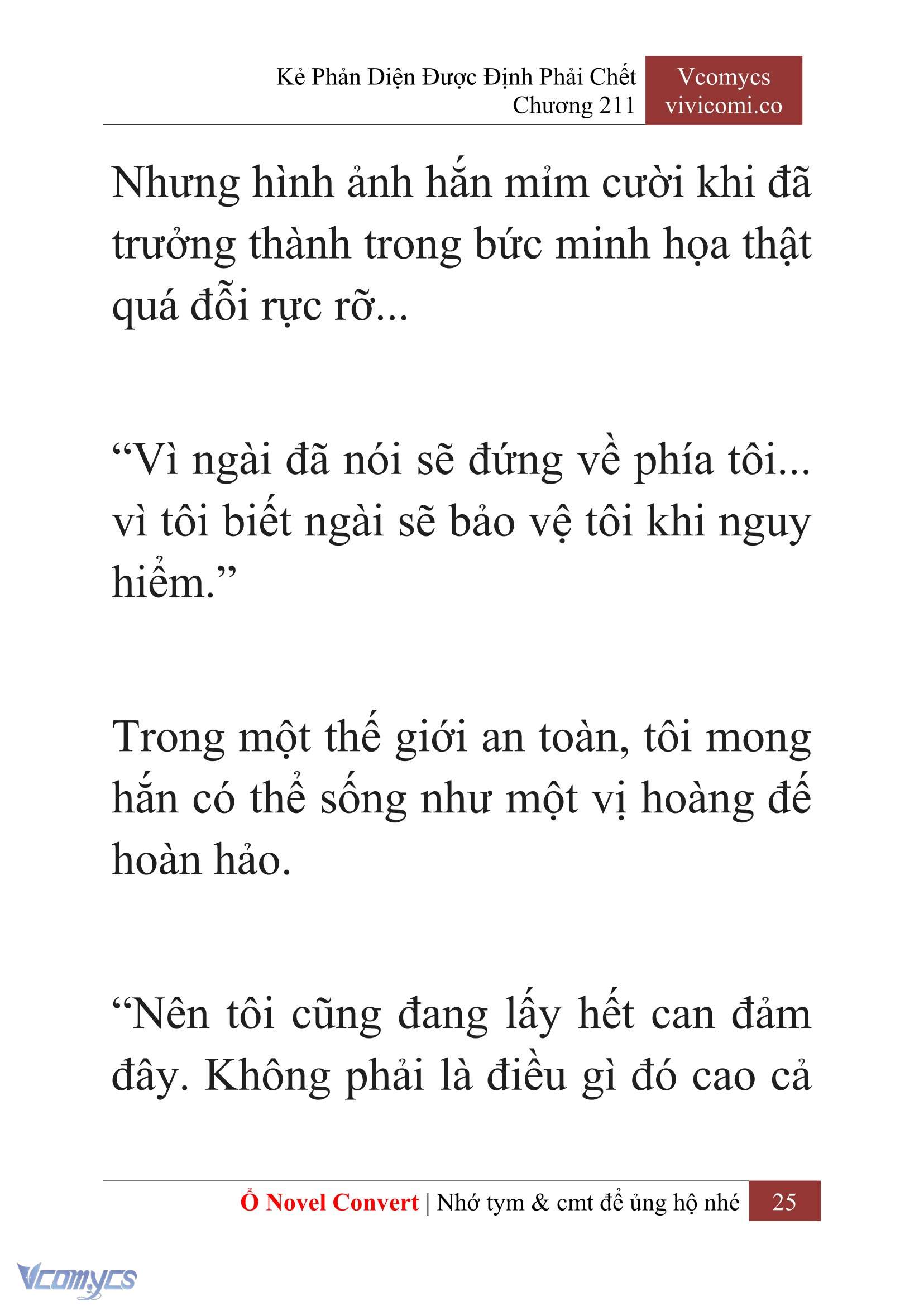 [Novel] Kẻ Phản Diện Được Định Phải Chết Chap 211 - Next Chap 212