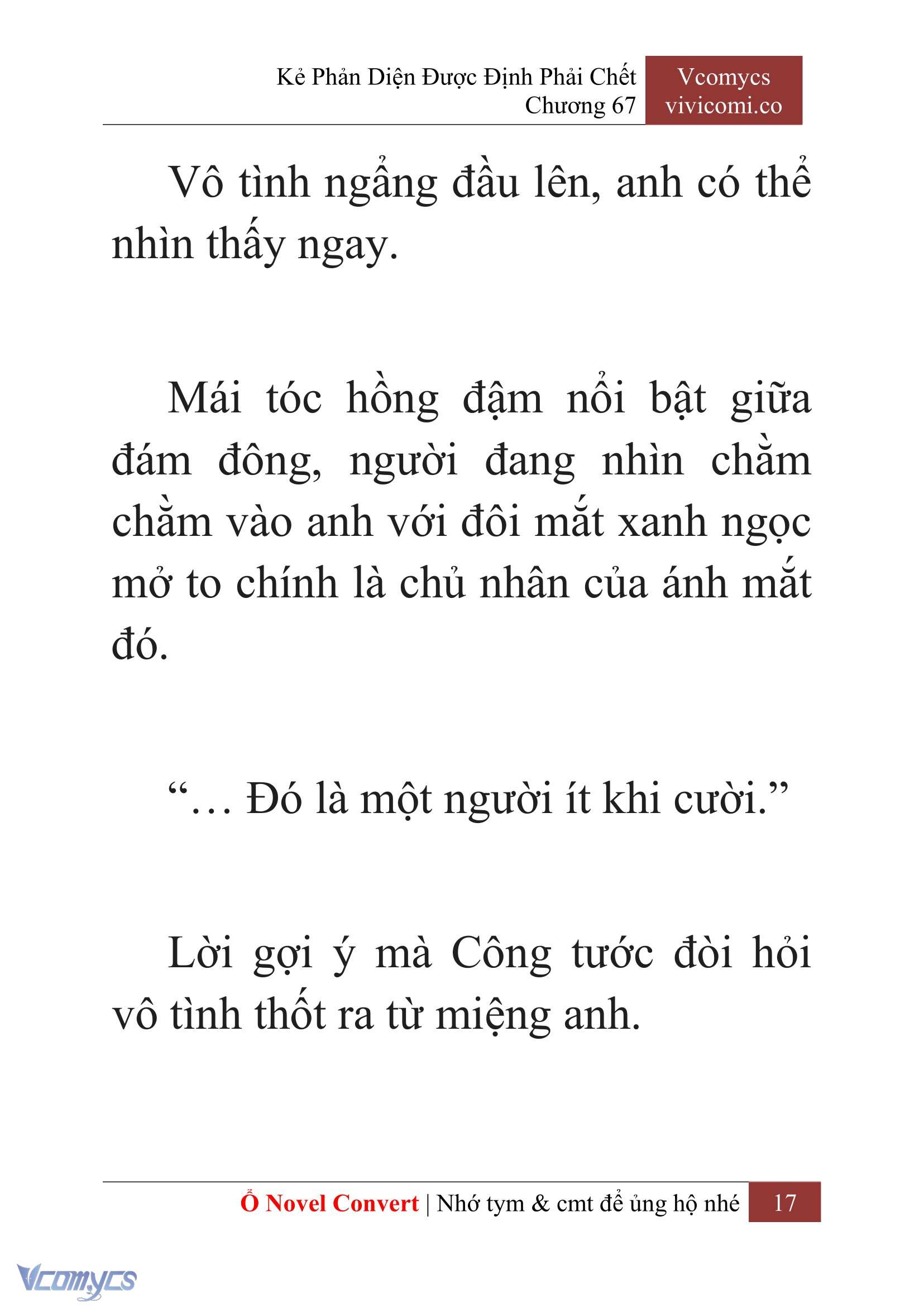 [Novel] Kẻ Phản Diện Được Định Phải Chết Chap 67 - Next Chap 68