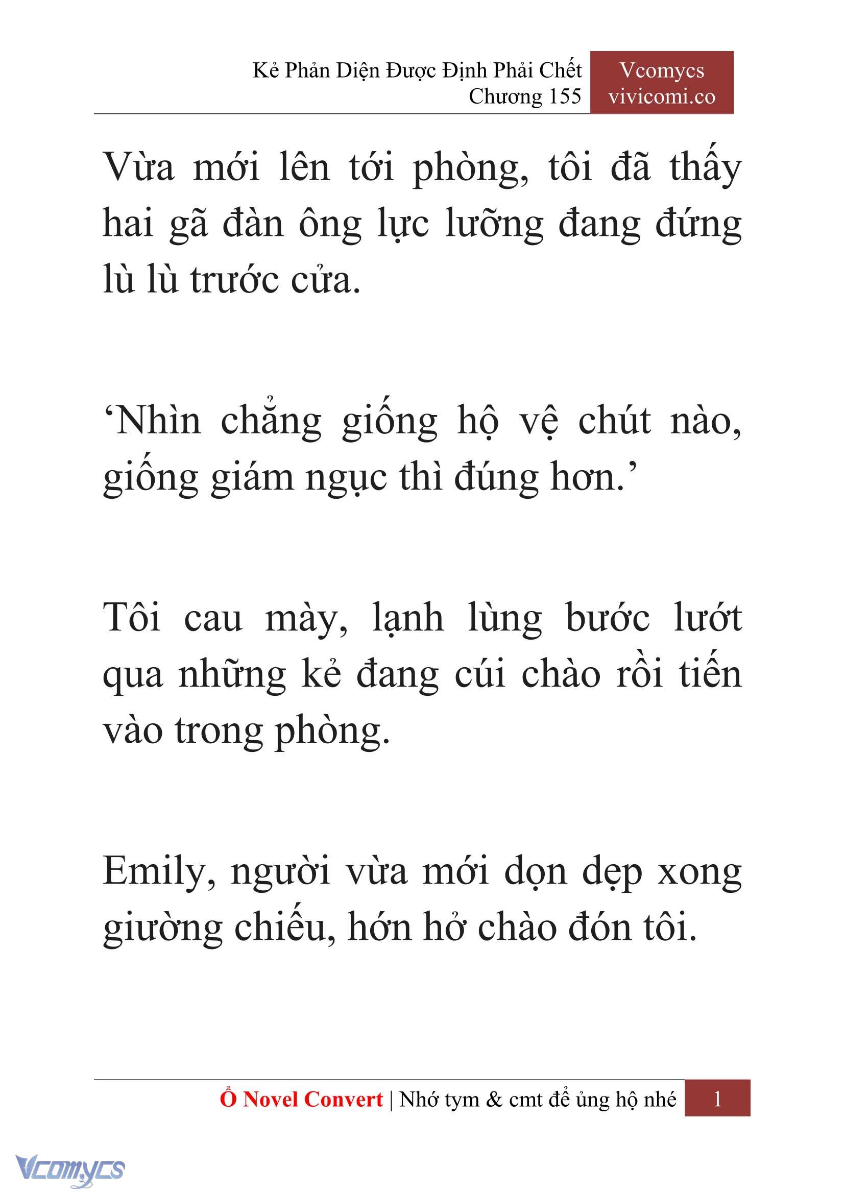 [Novel] Kẻ Phản Diện Được Định Phải Chết Chap 155 - Trang 2