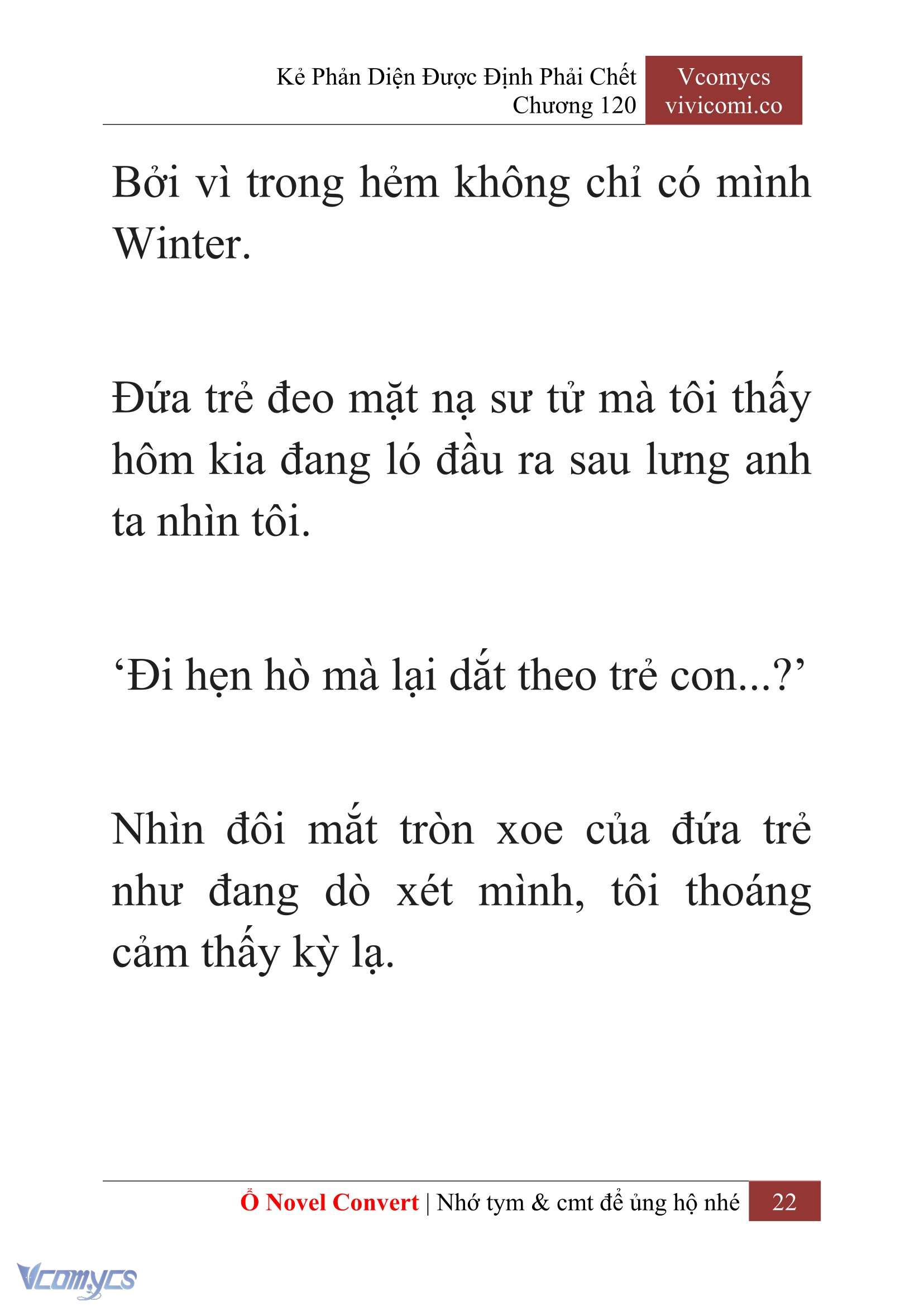 [Novel] Kẻ Phản Diện Được Định Phải Chết Chap 120 - Trang 2